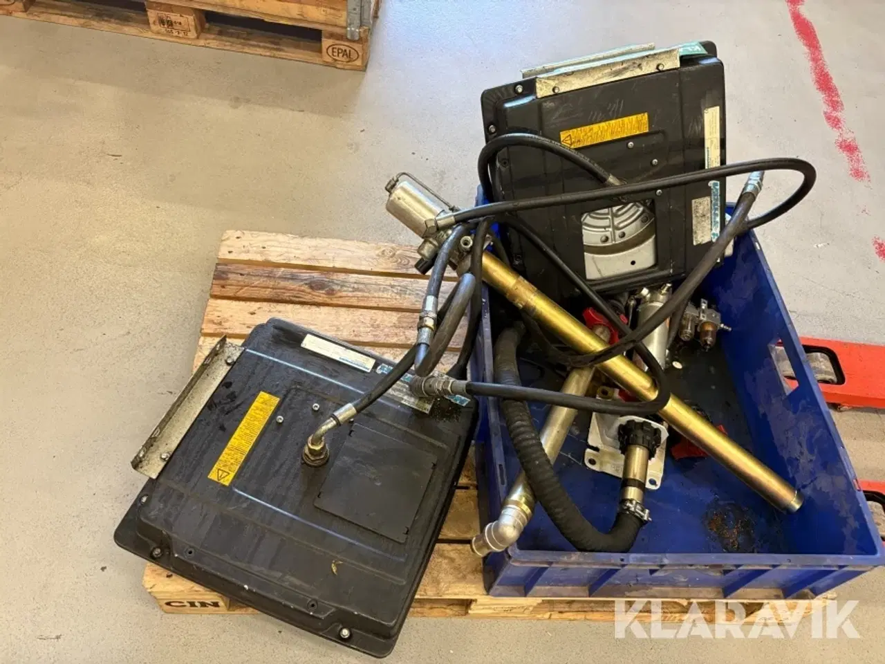 Billede 5 - Luftdrevne oliepumper m/ slanger Nederman