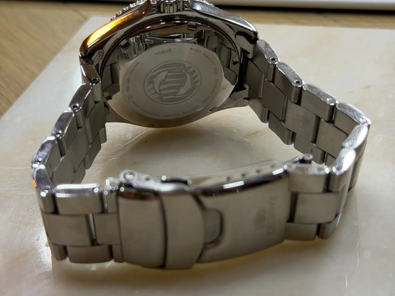 Billede 3 - Orient Kamasu automatic dykkerur med blå skive