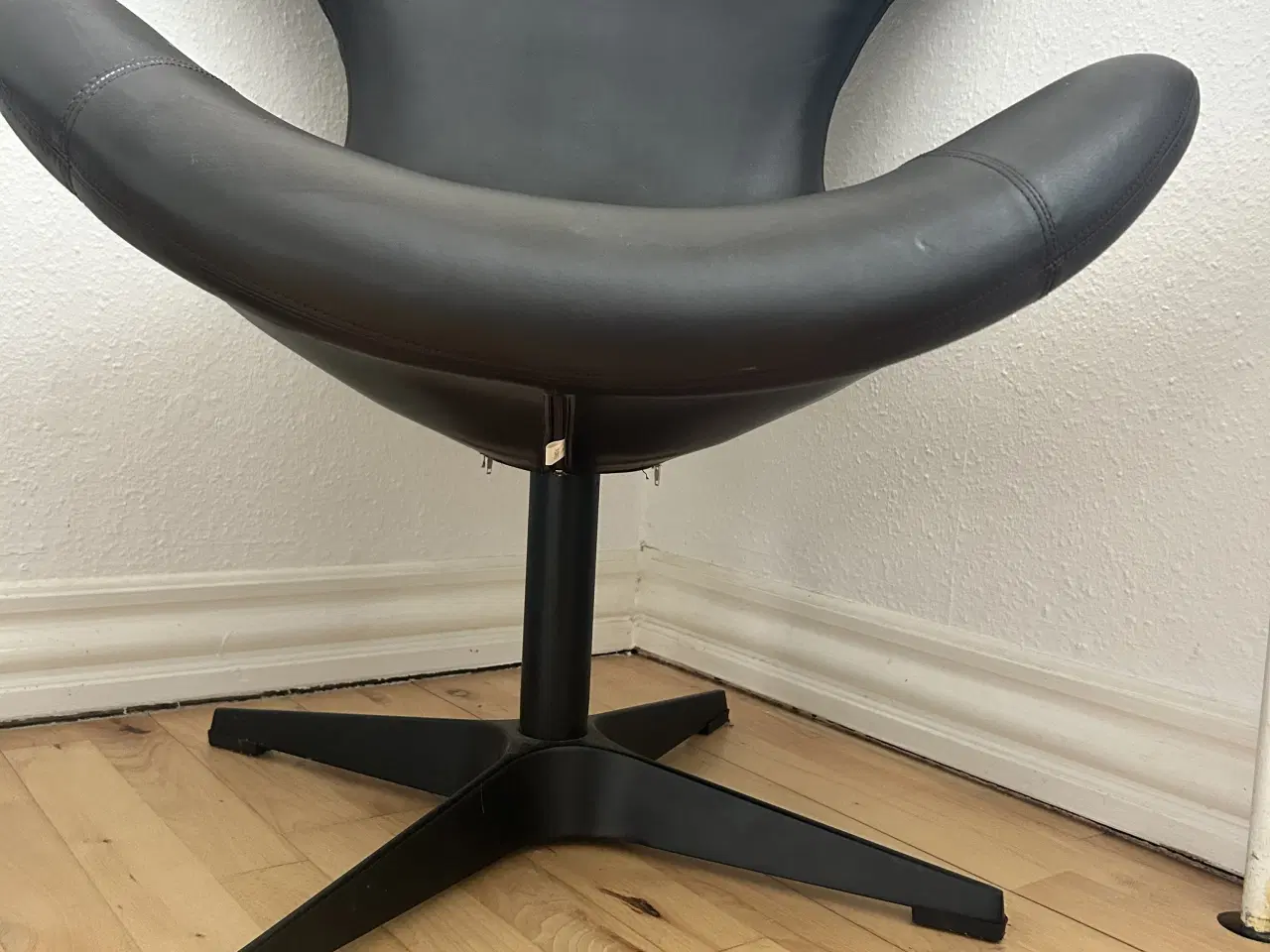 Billede 3 - Sinnerup Kato loungestol læder mærke brun