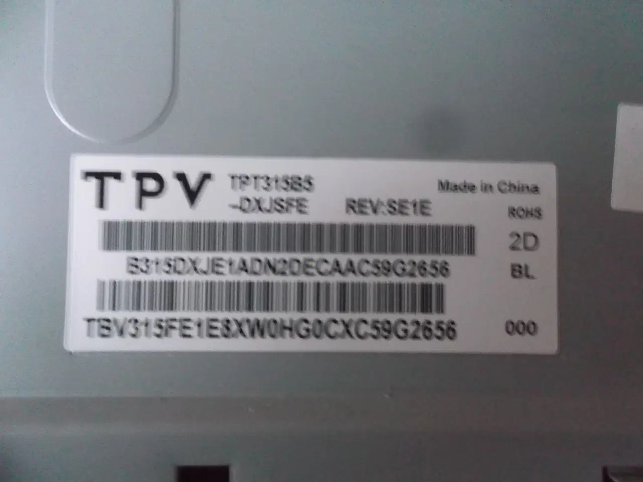 Billede 3 - Philips TPV TPT315B5-DXJSFE LCD panel med LED