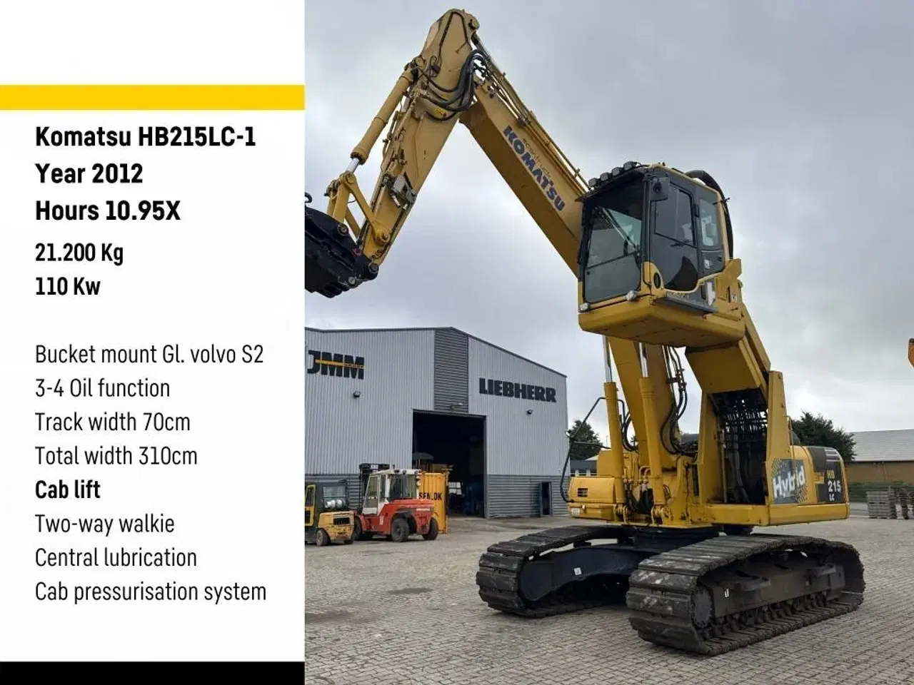Billede 1 - Komatsu HB215LC-1