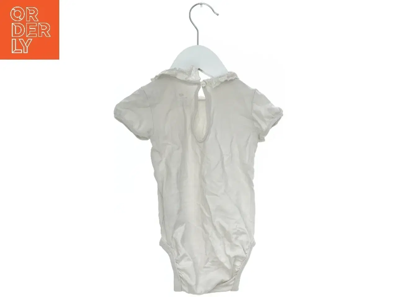 Billede 2 - Hvid bodystocking med krave fra H&M (str. 74)