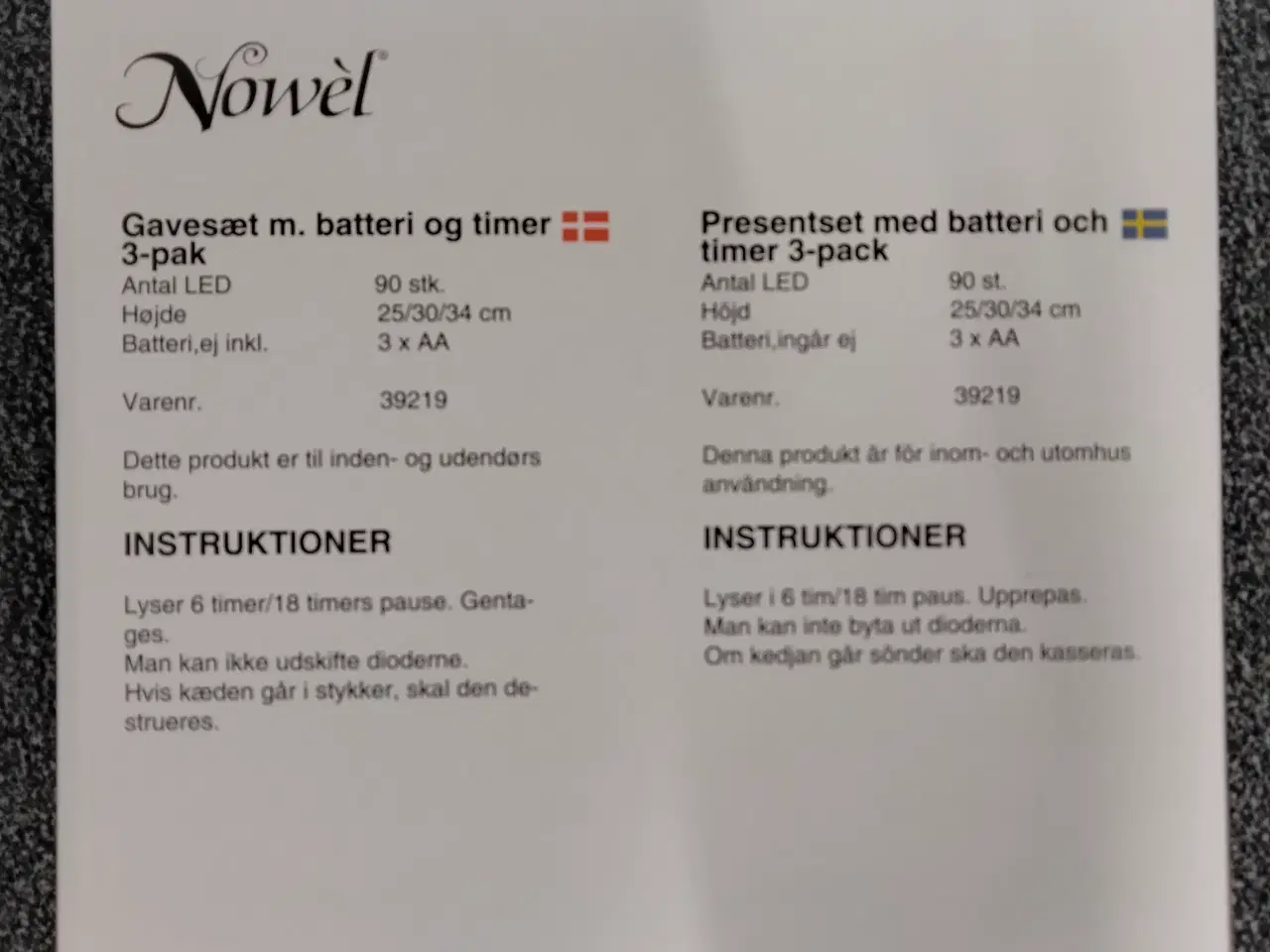 Billede 3 - Julegaver m. LED-lys