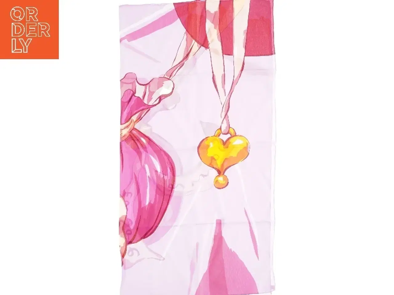 Billede 1 - Mønstret sjal (str. 81 x 84 cm)