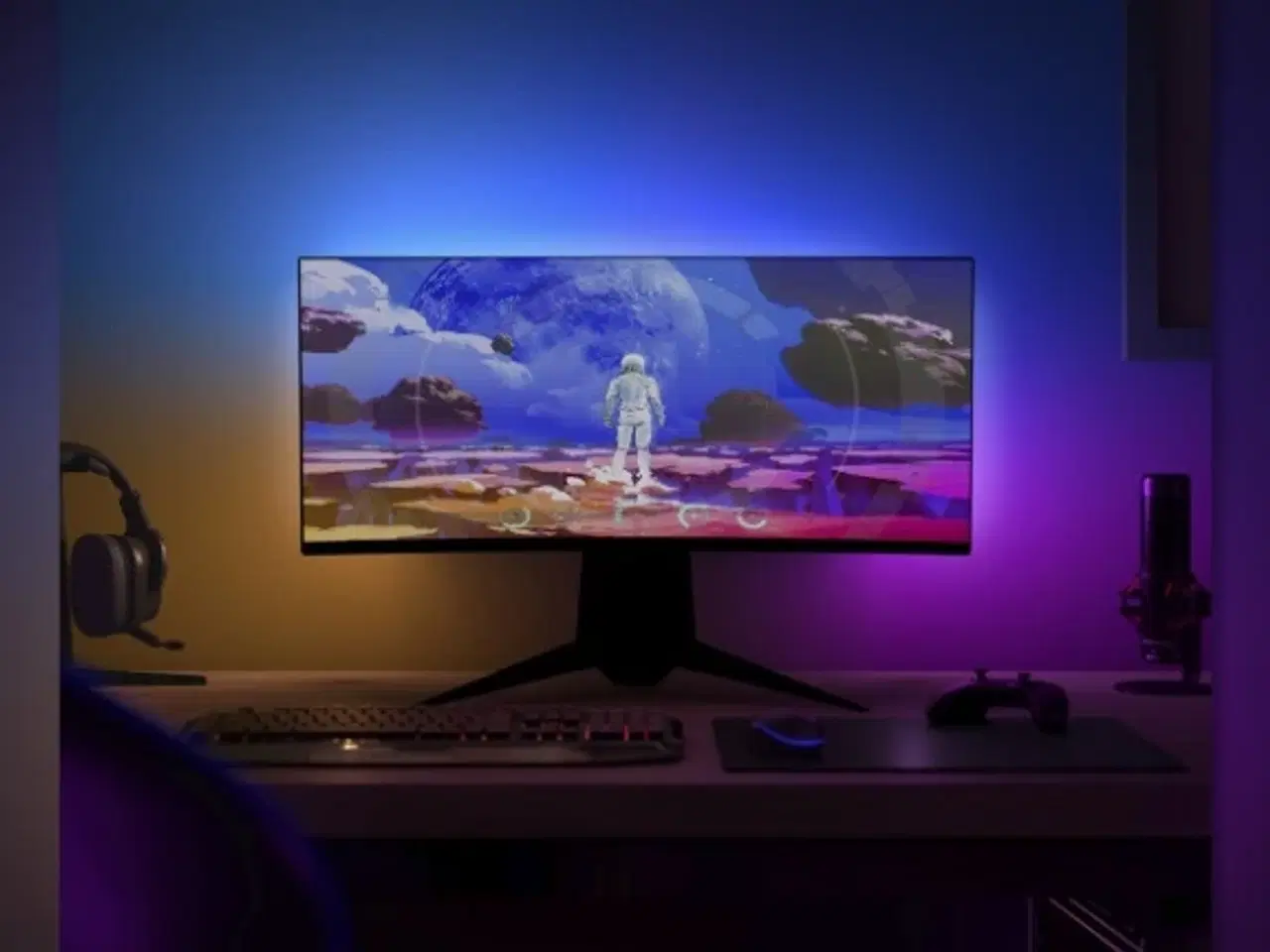 Billede 6 - Philips Hue Gradient Lysstrip 24-27 3stk + Bridge