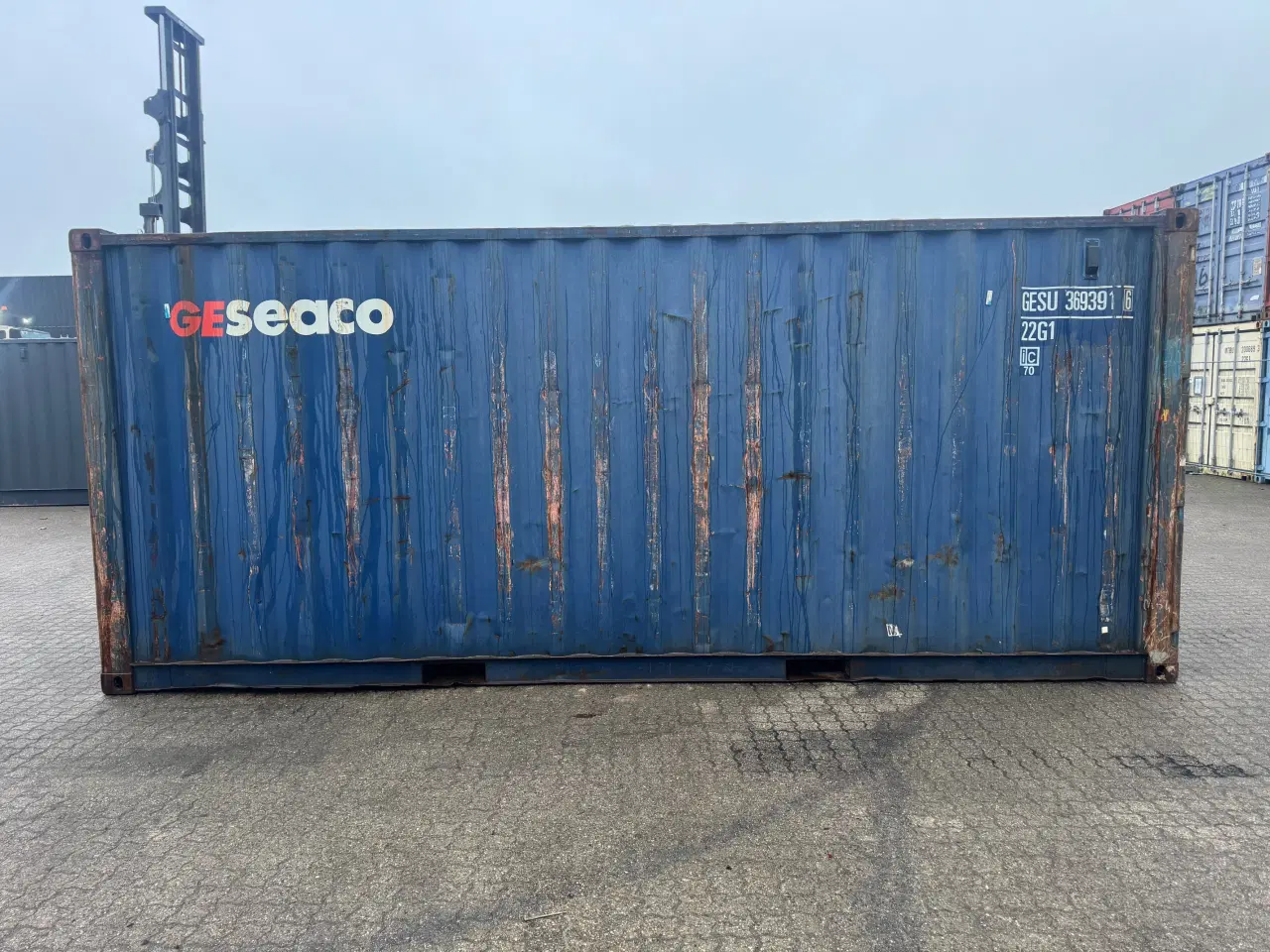 Billede 5 - Brugt 20 fods Isoleret Container-ID: GESU 369391-6