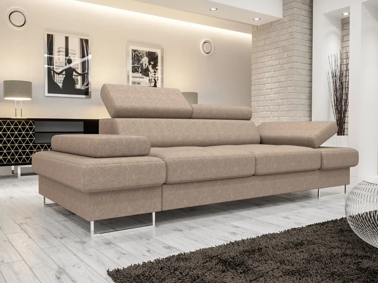 Billede 1 - GALAKSE II 2-personers sofa 235 CM