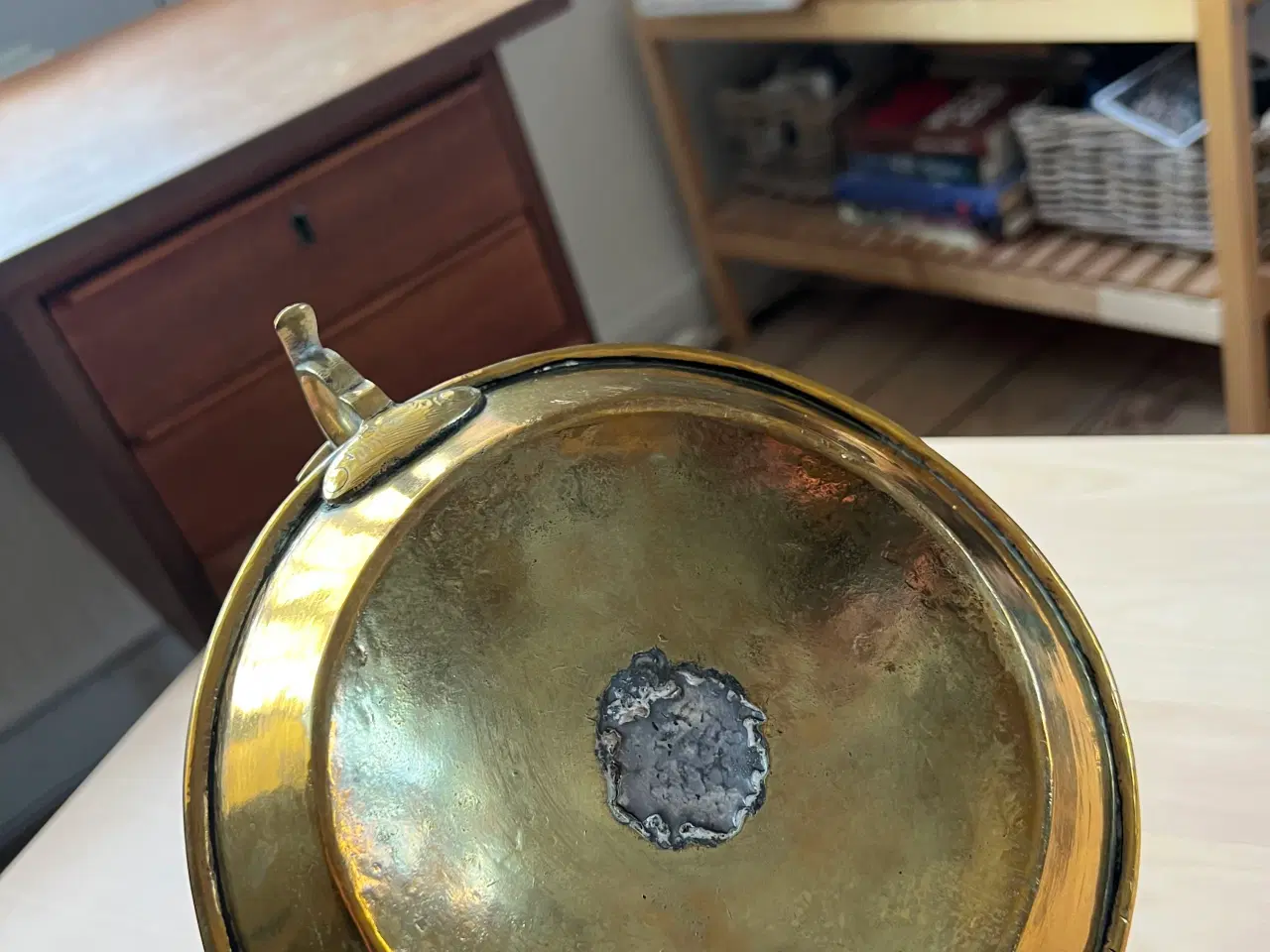Billede 3 - Gammel messing lysestage