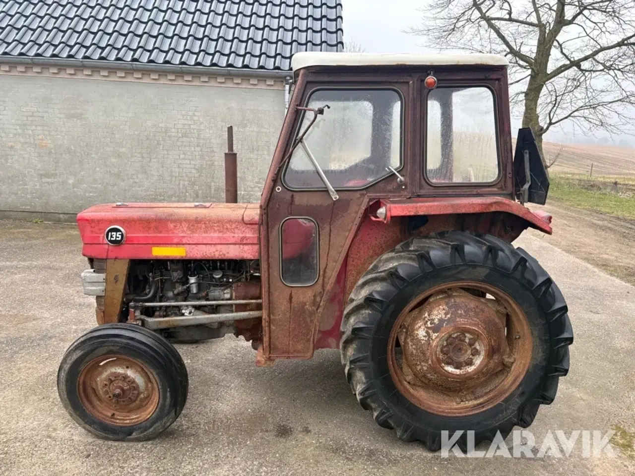 Billede 2 - Veterantraktor Massey-Ferguson 135