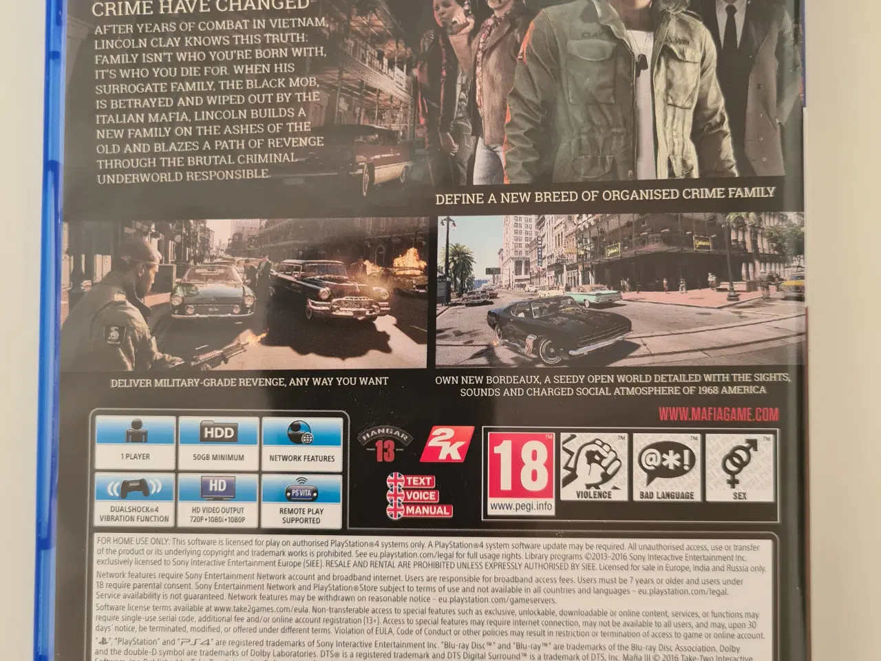 Billede 2 - Ps4 Mafia 3