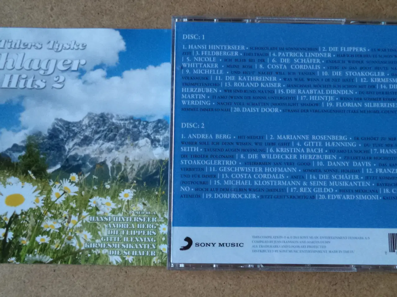 Billede 1 - Opsamling ** Alle Tiders Tyske Schlager Hits...