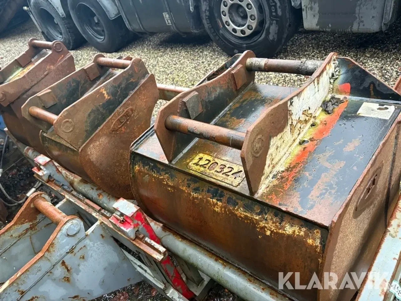 Billede 3 - Skovlesæt JST - 3 styks inklusiv ramme