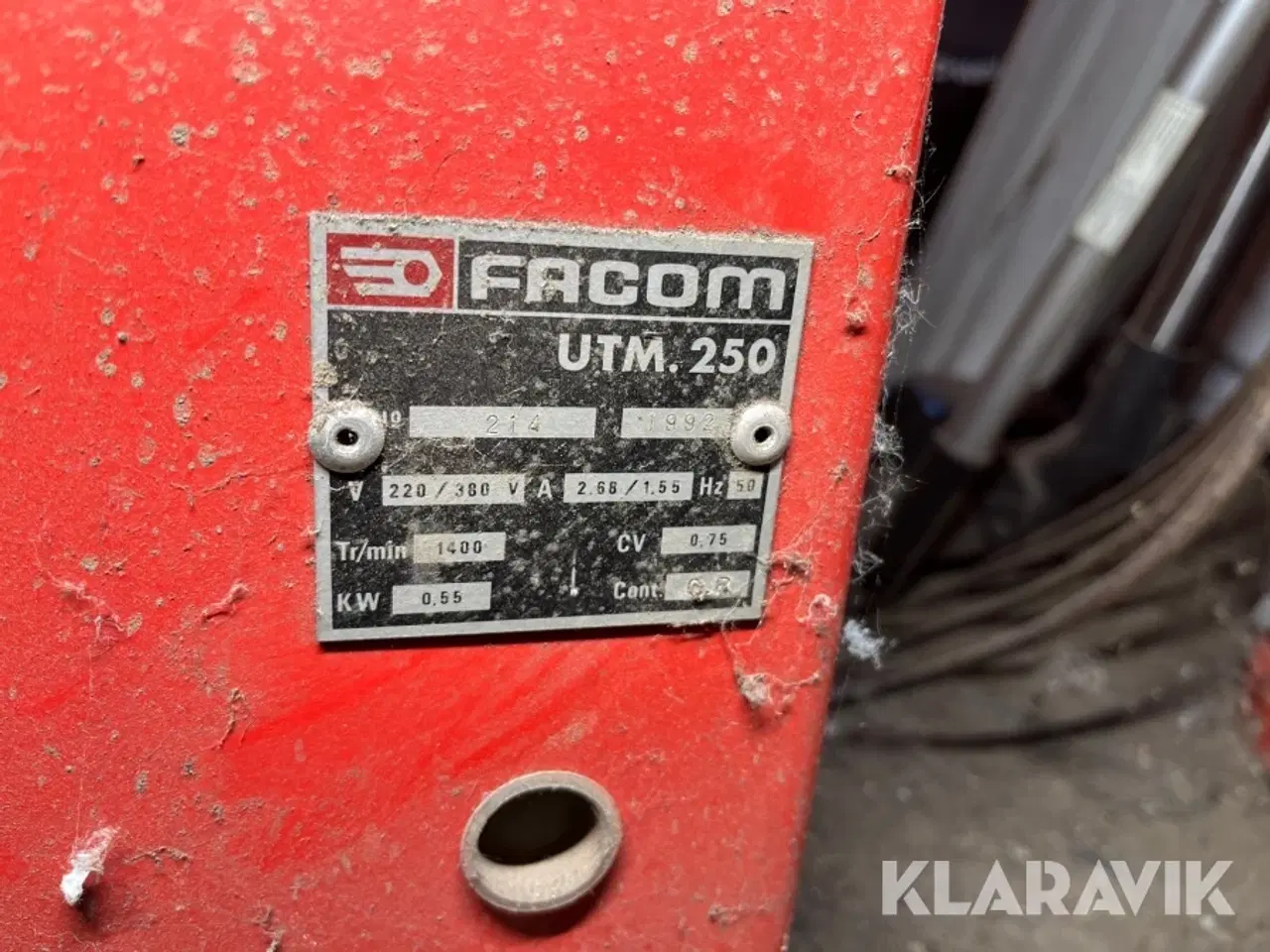 Billede 12 - Dækapparat Facom UTM.250