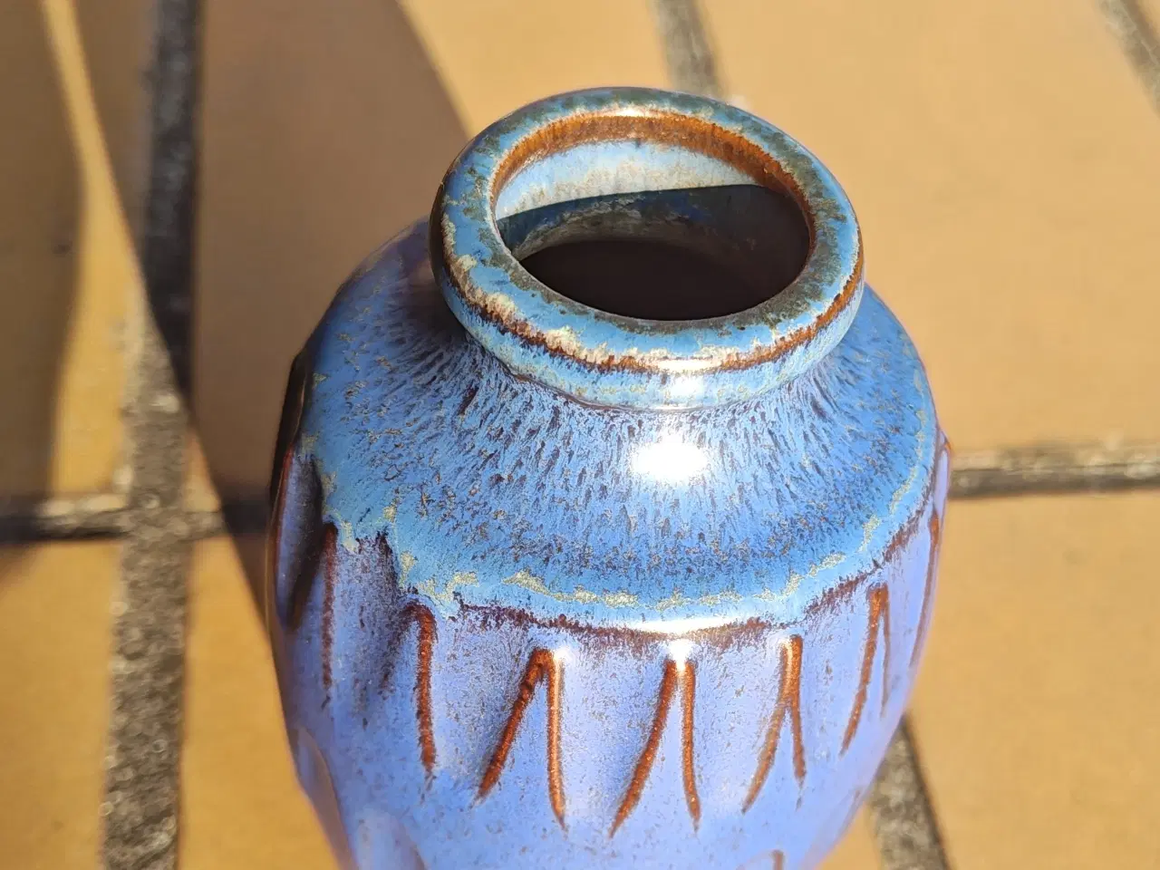 Billede 3 - Super lækker Knabstrup vase