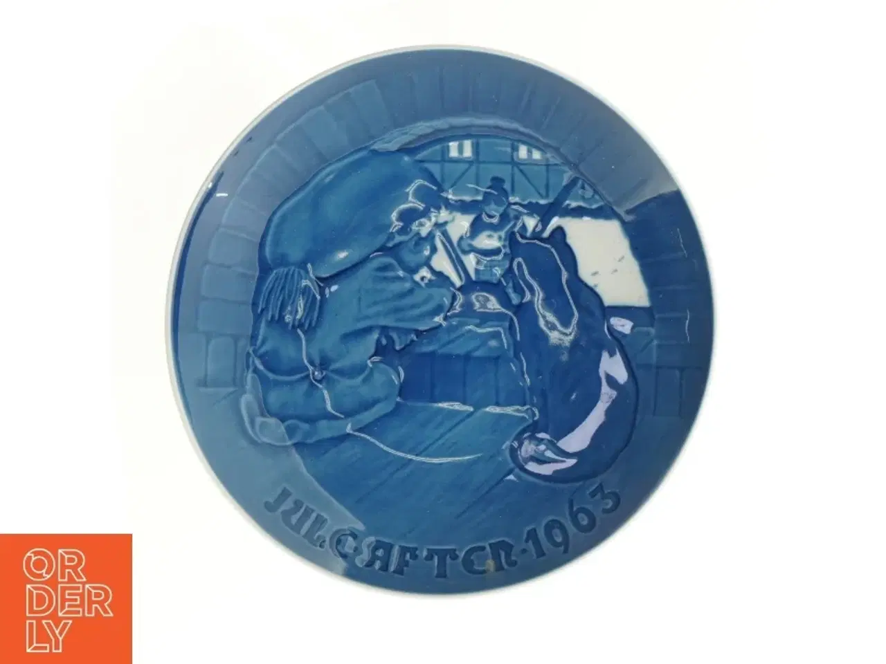 Billede 1 - Platte, juleaften 1963 fra Bing Og Grøndal (str. 18 x 18 cm)