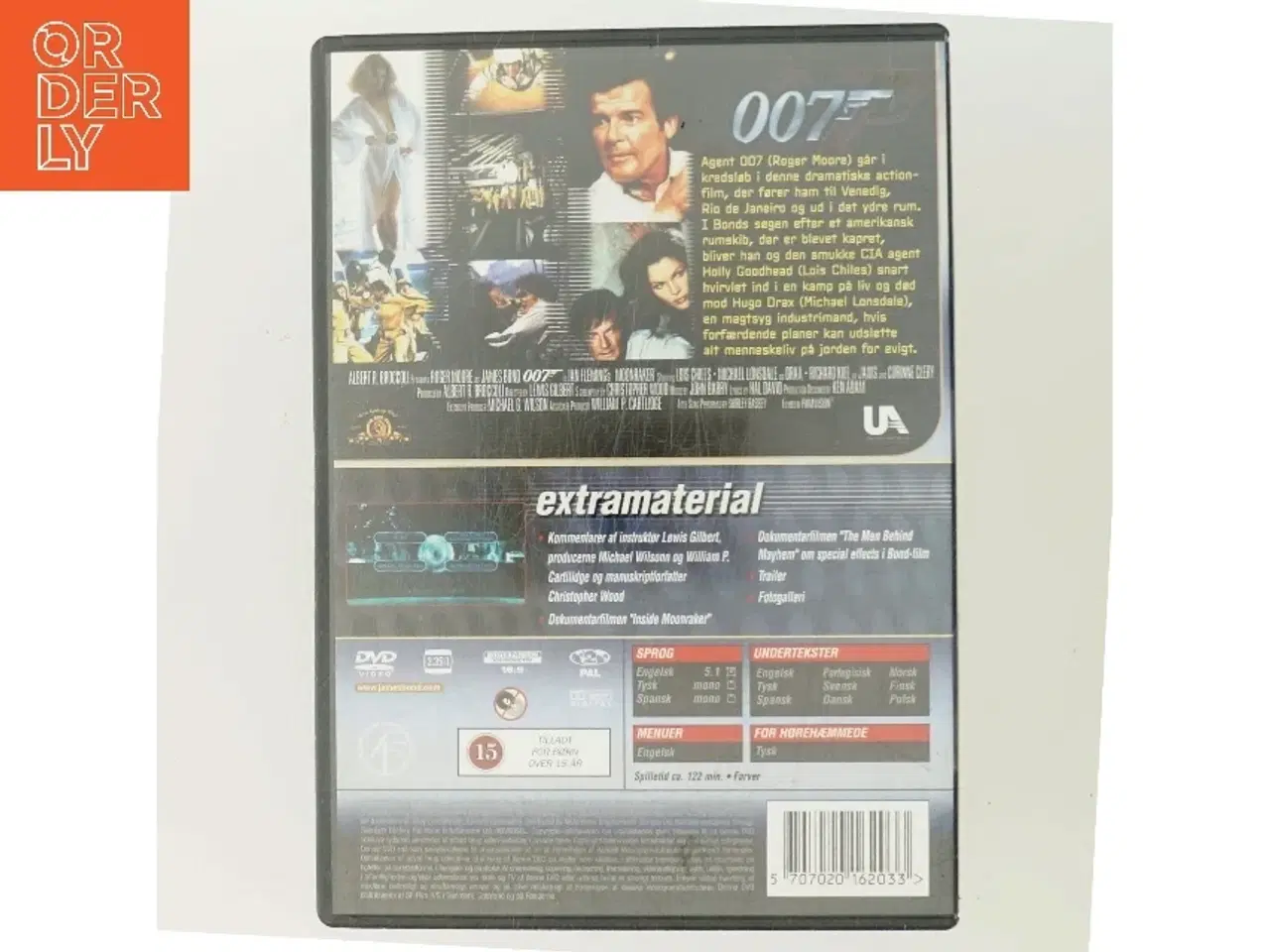 Billede 3 - Agent 007 - Moonraker med Roger Moore (DVD)