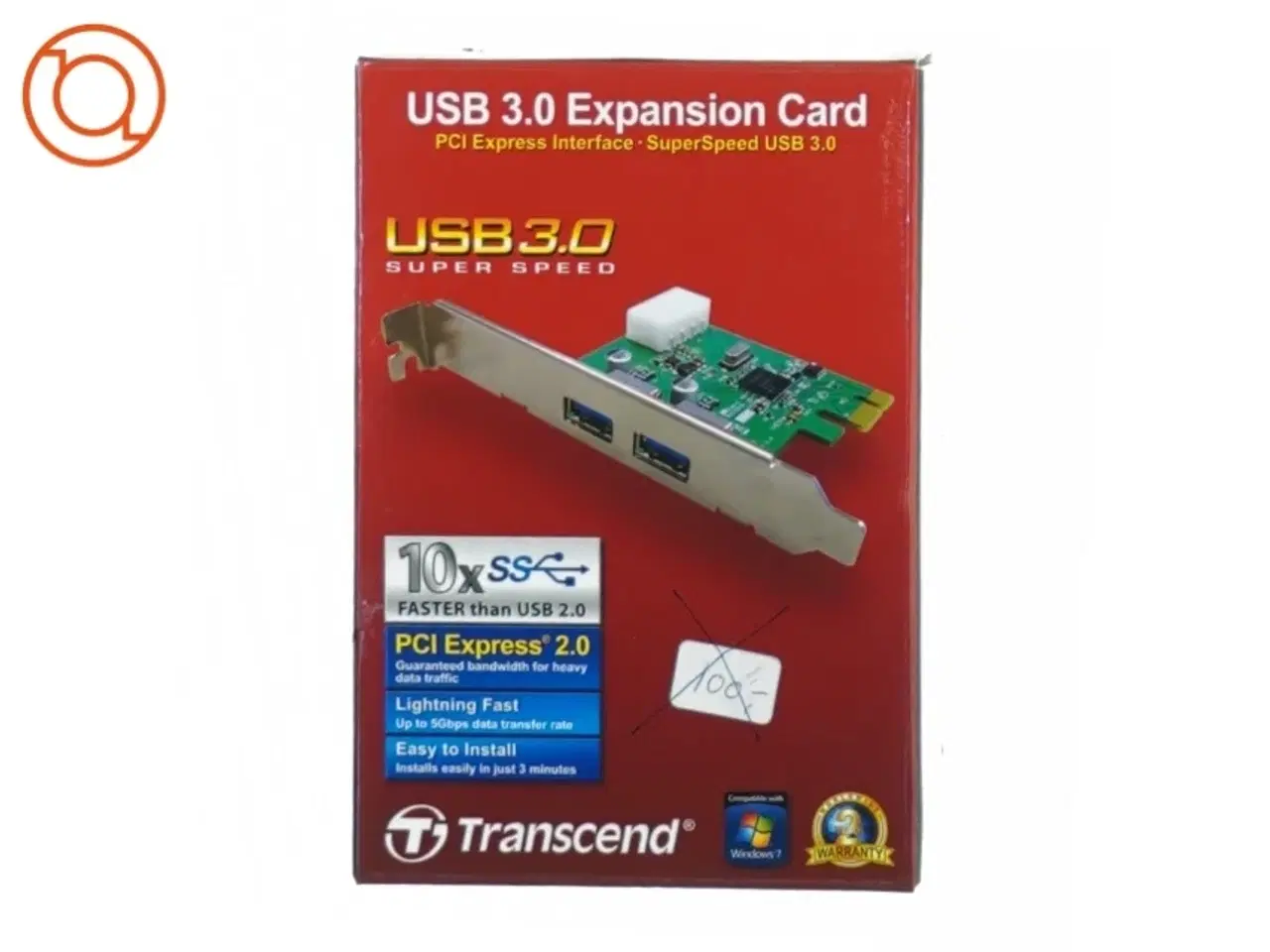 Billede 2 - USB 3.0 expansion card fra Transcend (str. 15 x 10 cm)