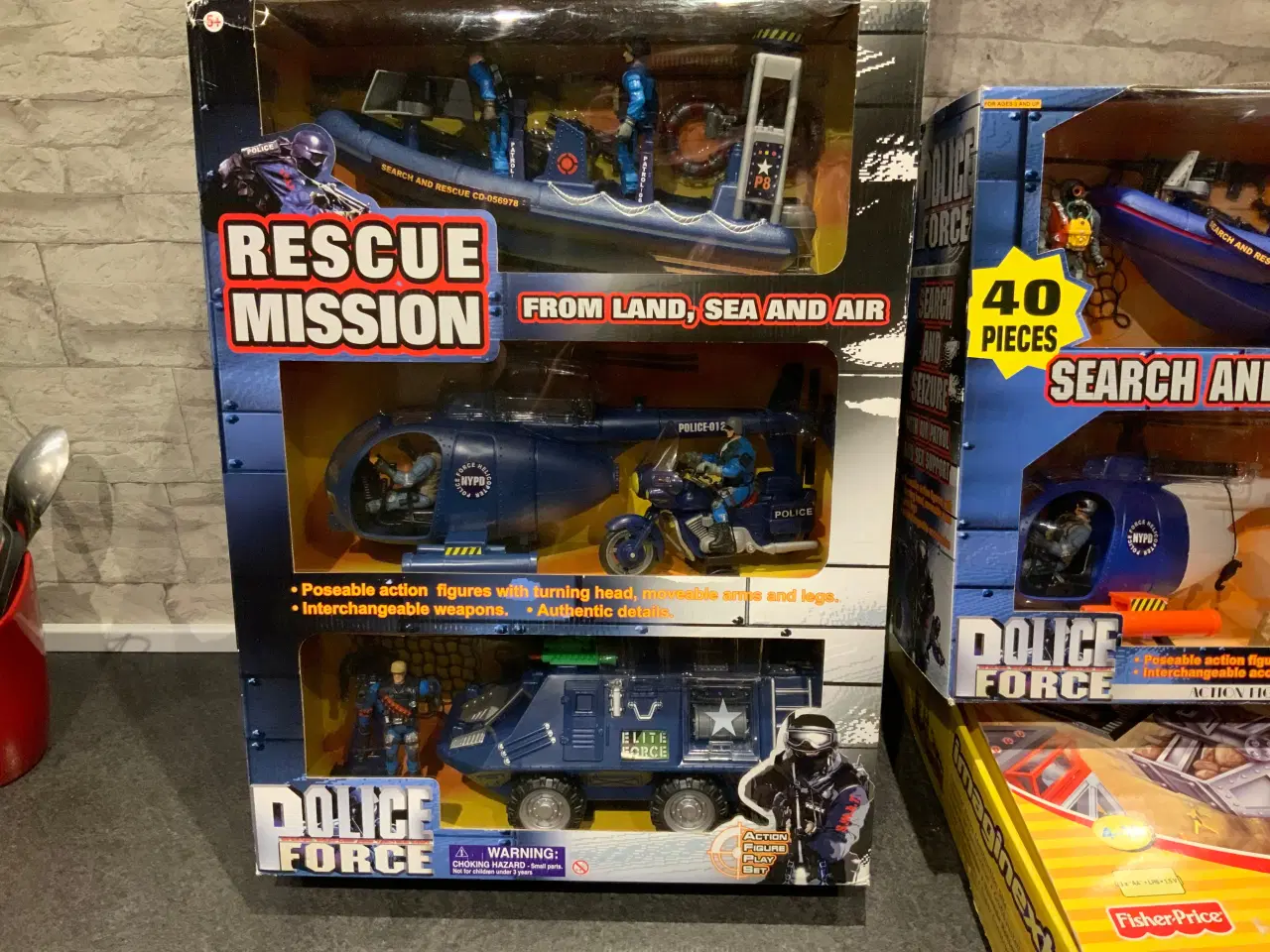 Billede 3 - Policeforce og imaginext legetøj