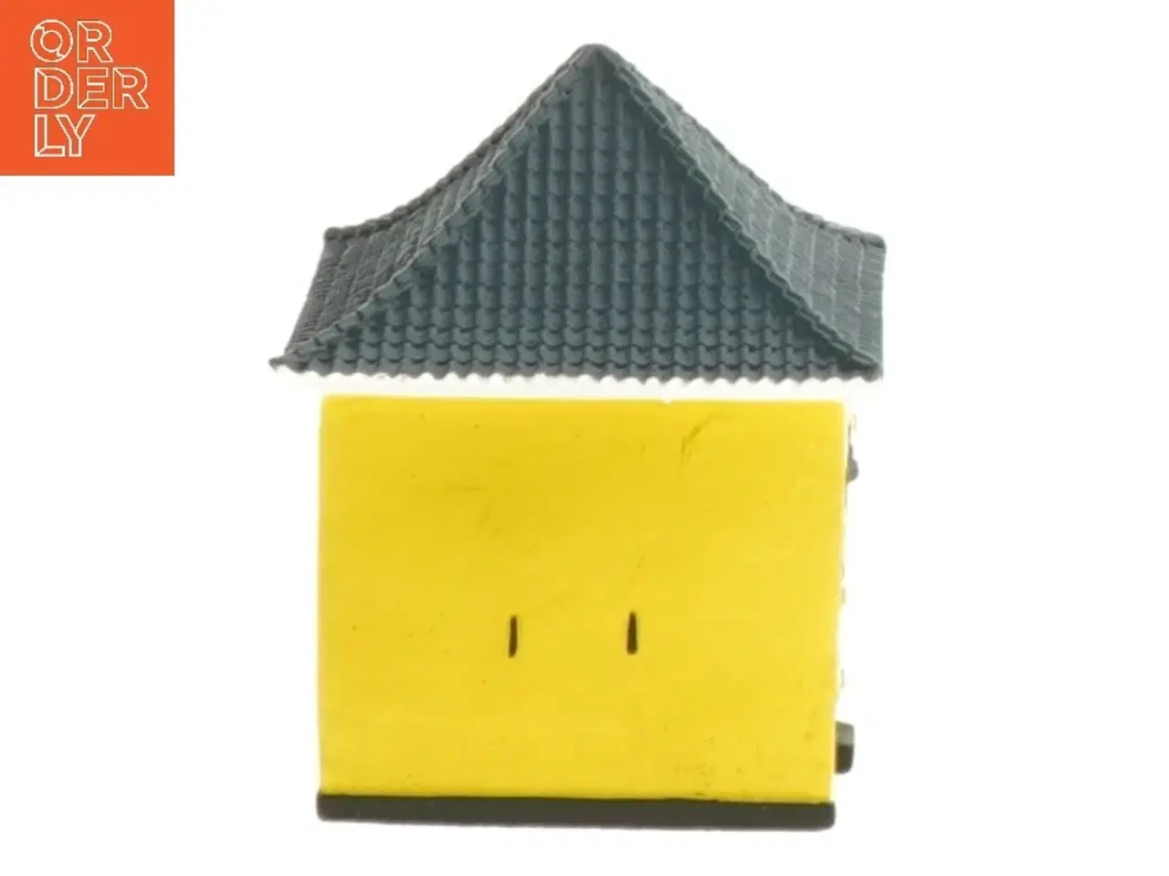 Billede 2 - Miniature gult hus fra Trip Trap (str. 6x5x7 cm)