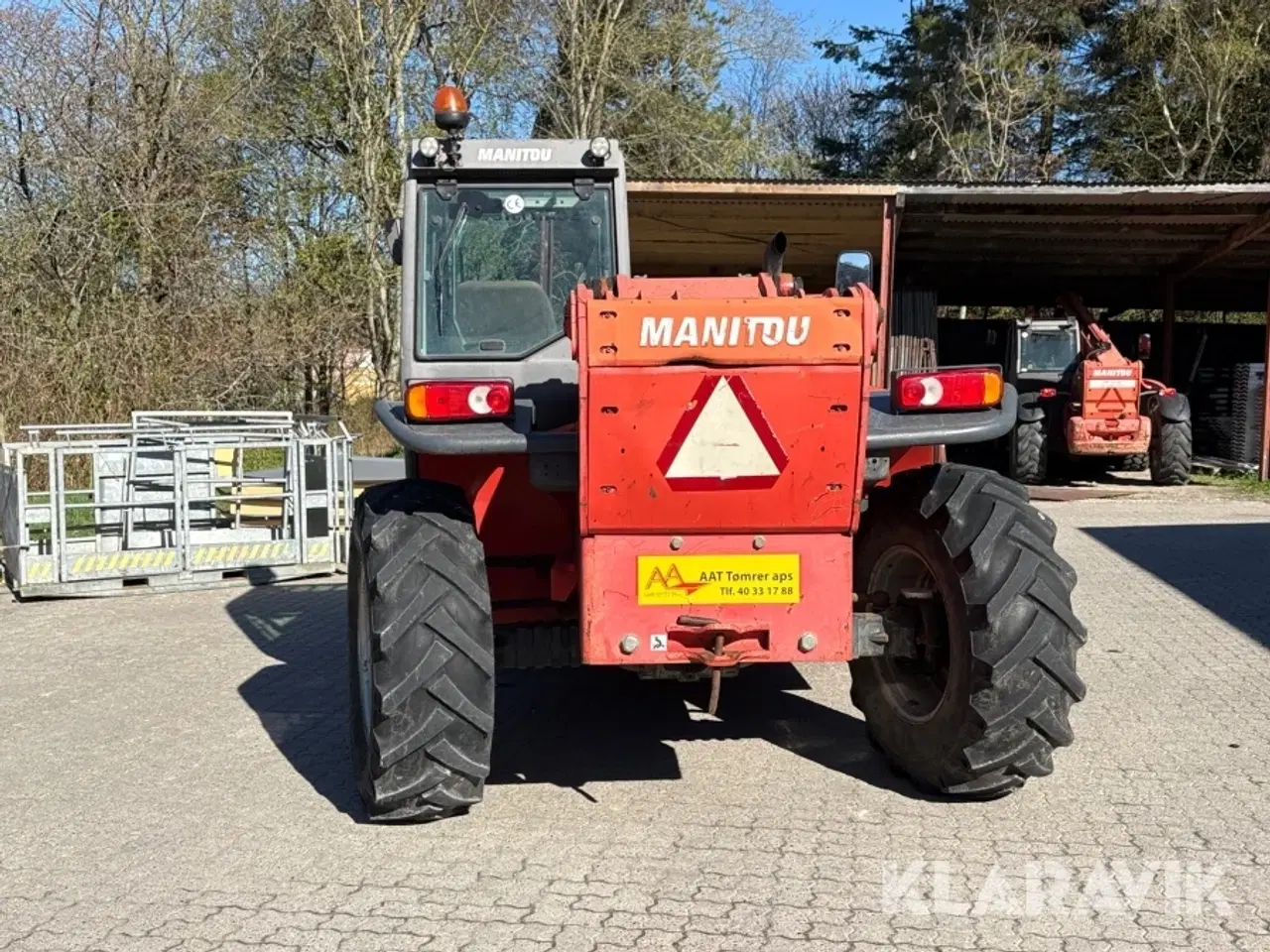 Billede 4 - Teleskoplæsser Manitou MT 1235 med gafler og kurv