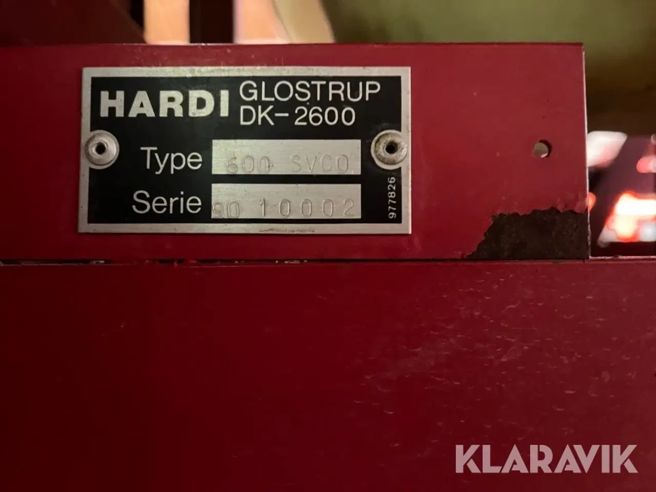 Billede 5 - Tågesprøjte Hardi 600