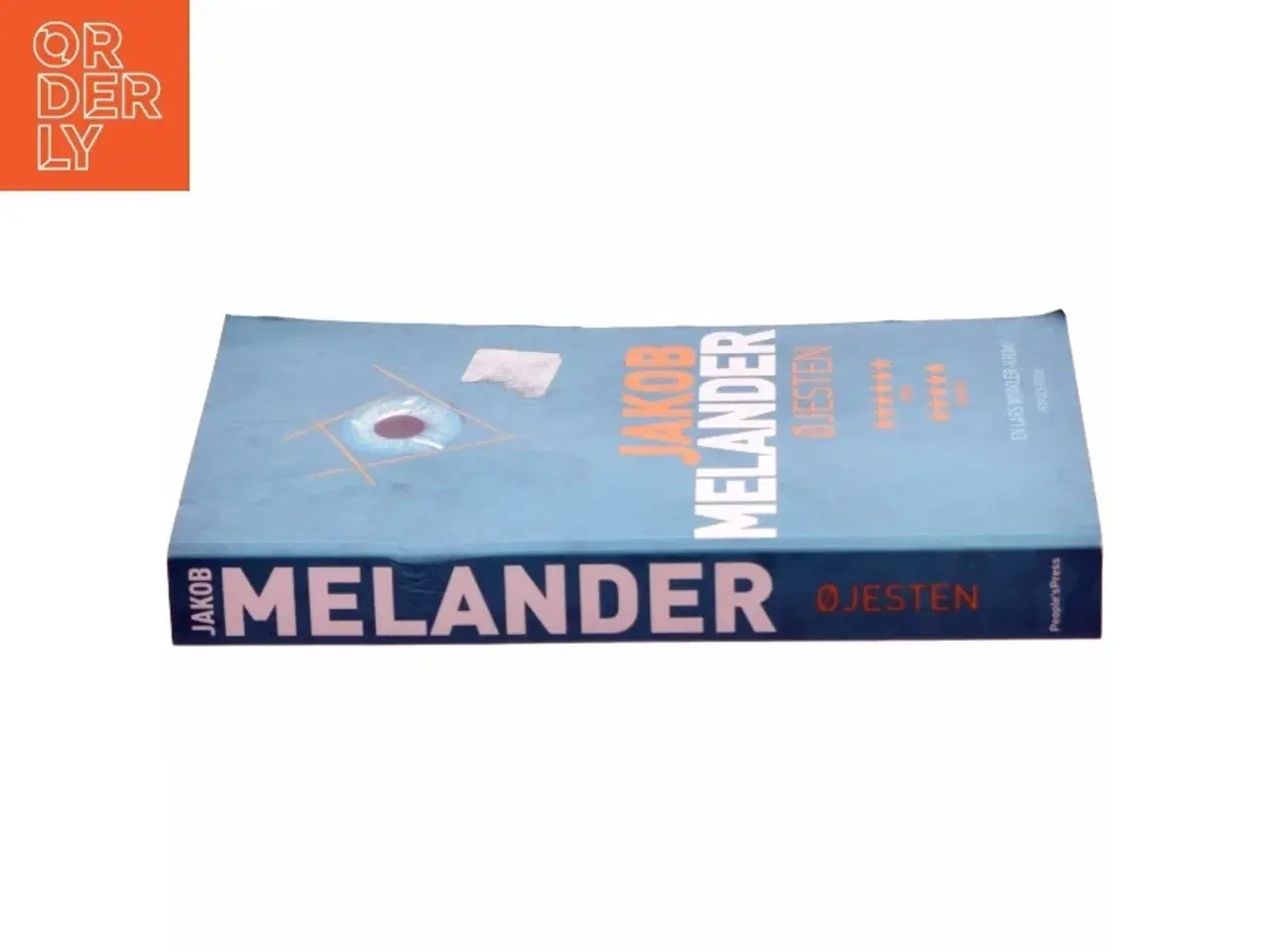 Billede 2 - Øjesten : kriminalroman af Jakob Melander (Bog)