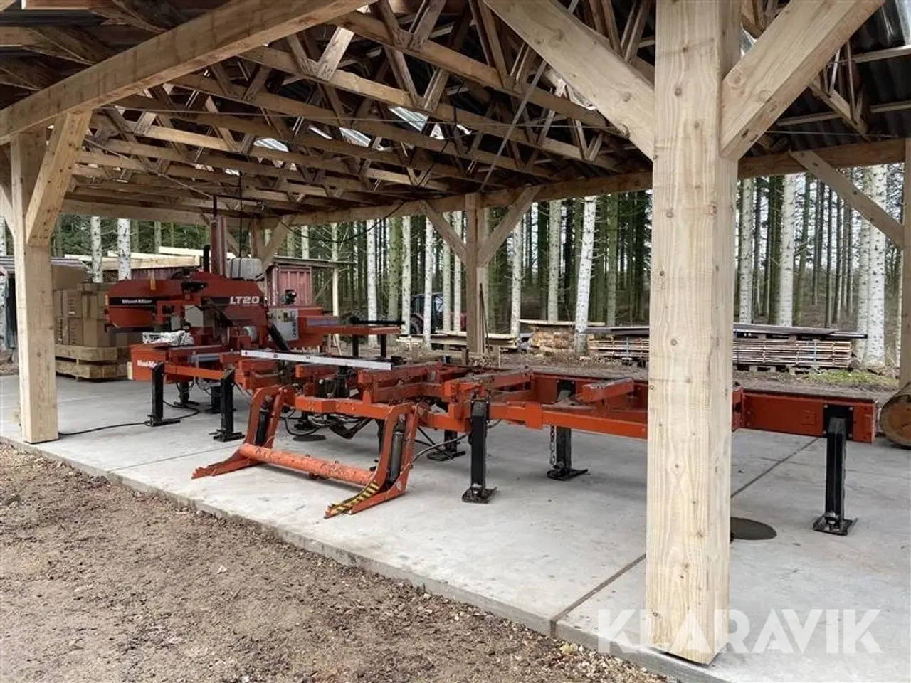 Billede 1 - Savværk Wood-Mizer LT20 med stor hydraulikpakke