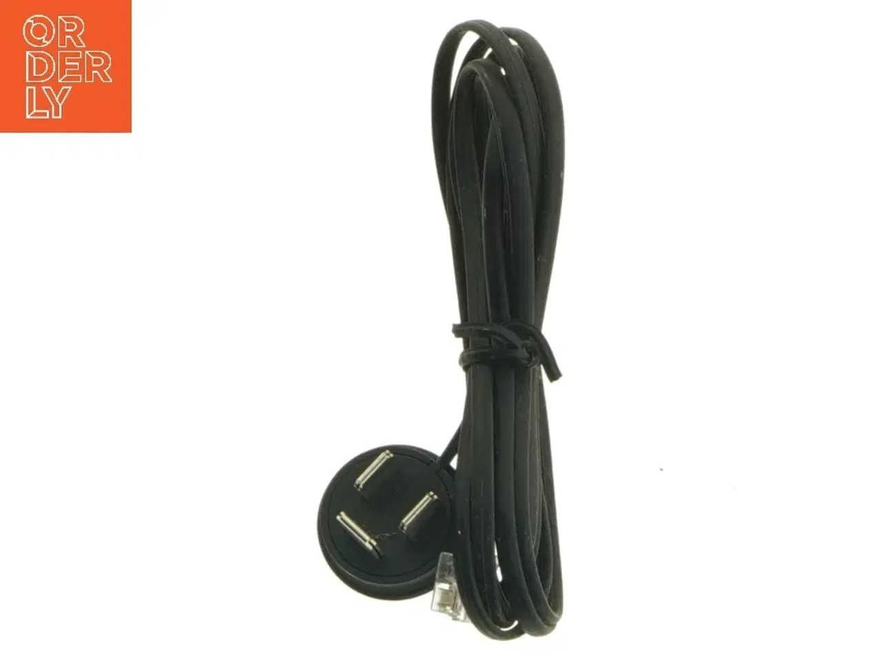 Billede 3 - Strømkabel med dansk stik og RJ11-stik