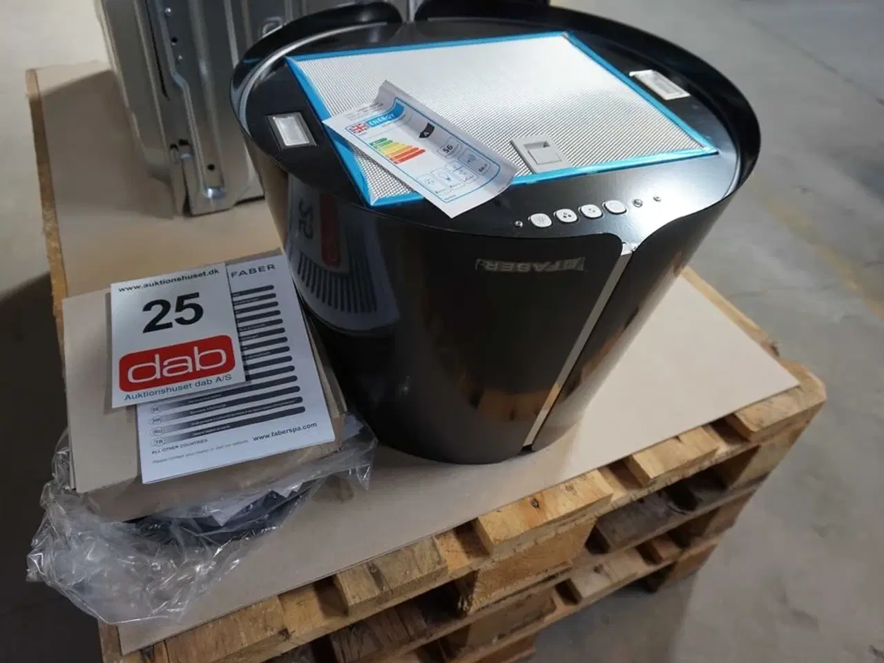Billede 5 - Faber Beat BK Gloss F45/2 Frithængende emhætte