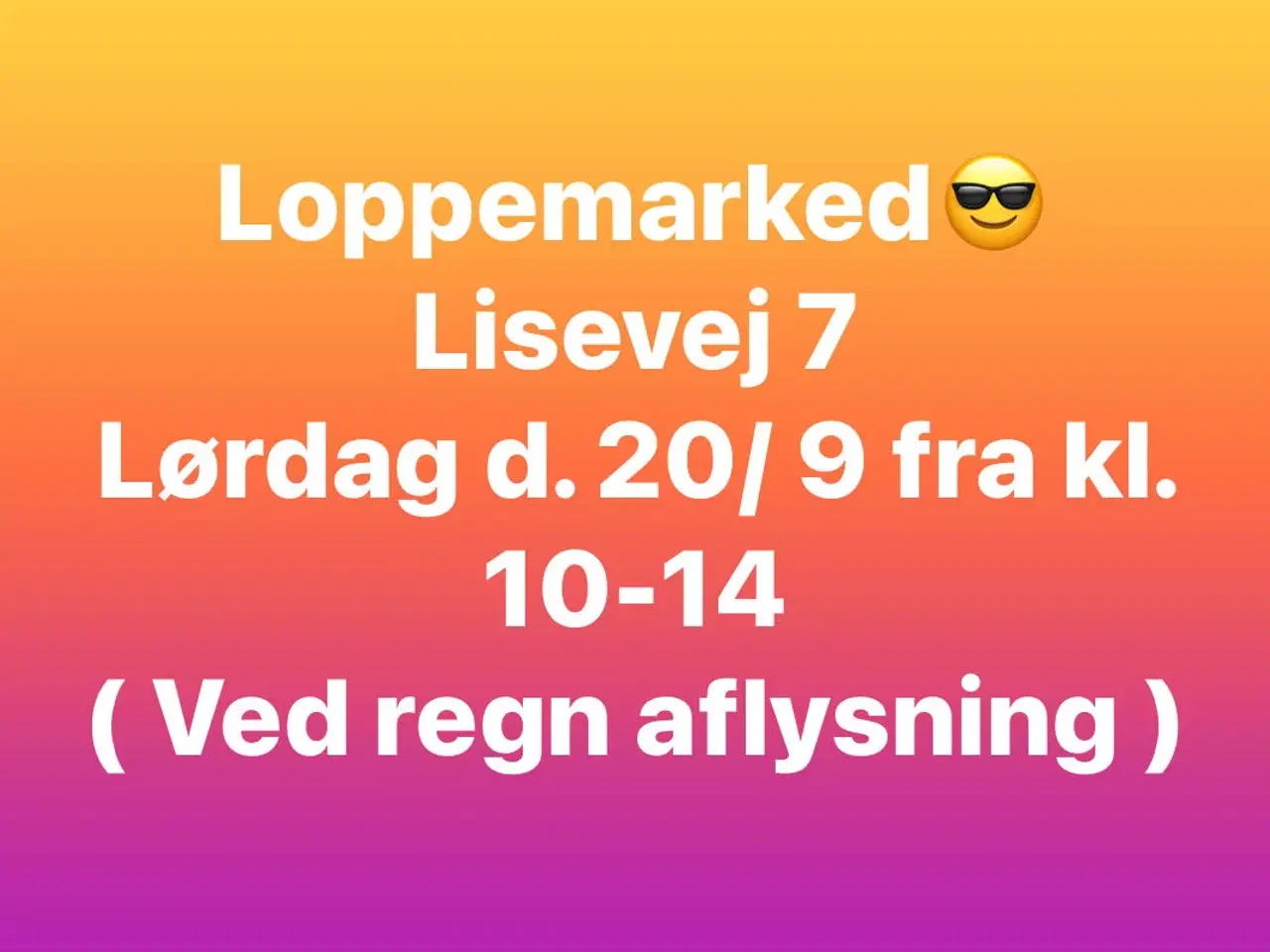 Billede 1 - Loppemarked