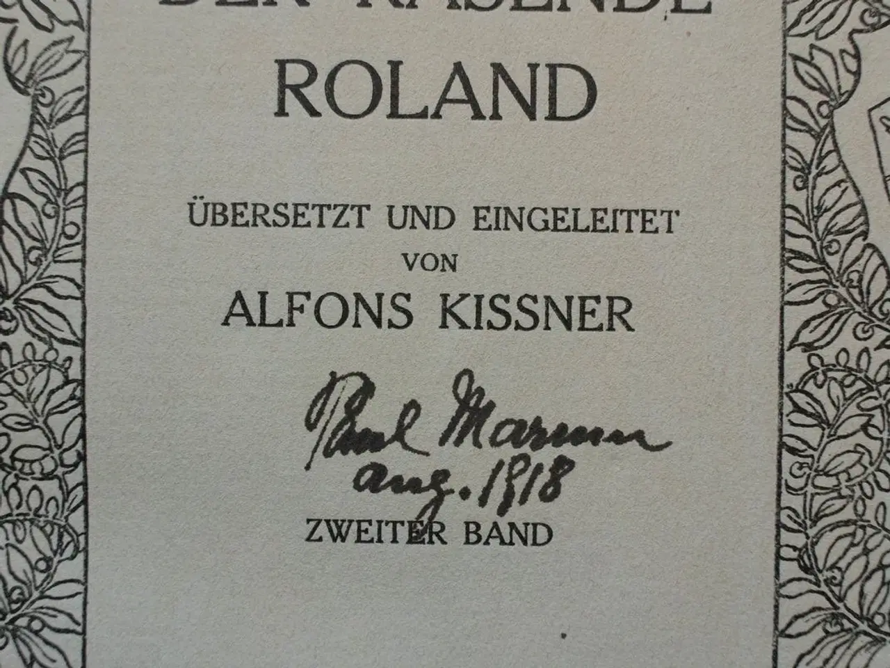 Billede 5 - der rasende roland 1-2 + kleinere werke, af ludovi