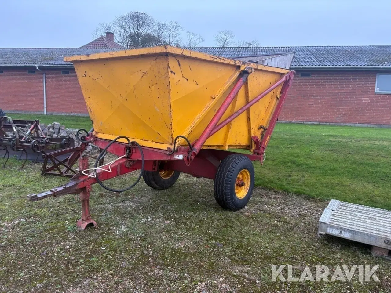 Billede 1 - Højtipvogn Vicon