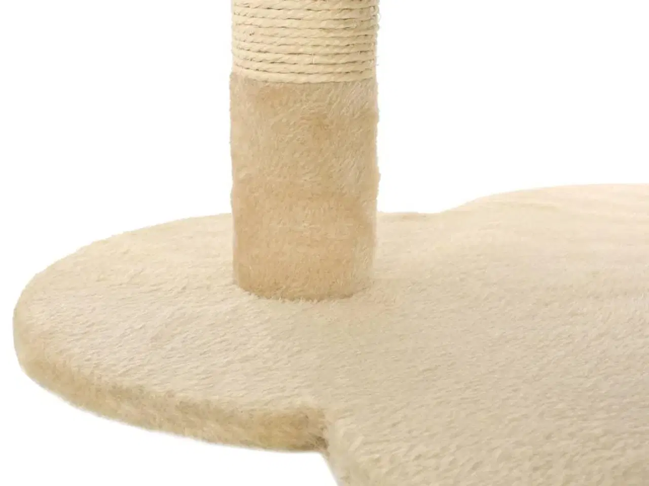 Billede 7 - Kradsetræ til katte med sisal-kradsestolper 50 cm beige og brun