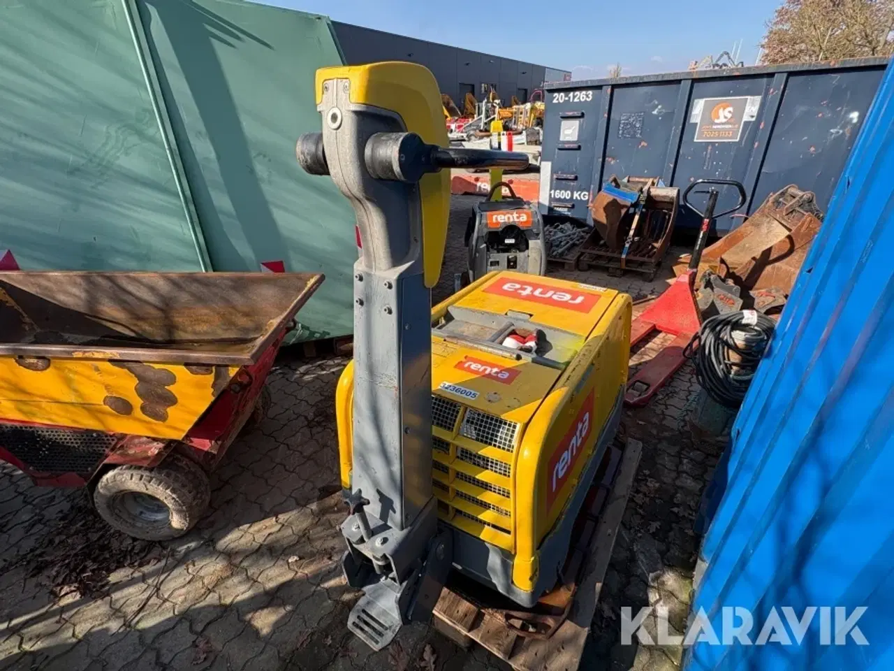 Billede 3 - Pladevibrator Wacker Neuson DPU110Lem870