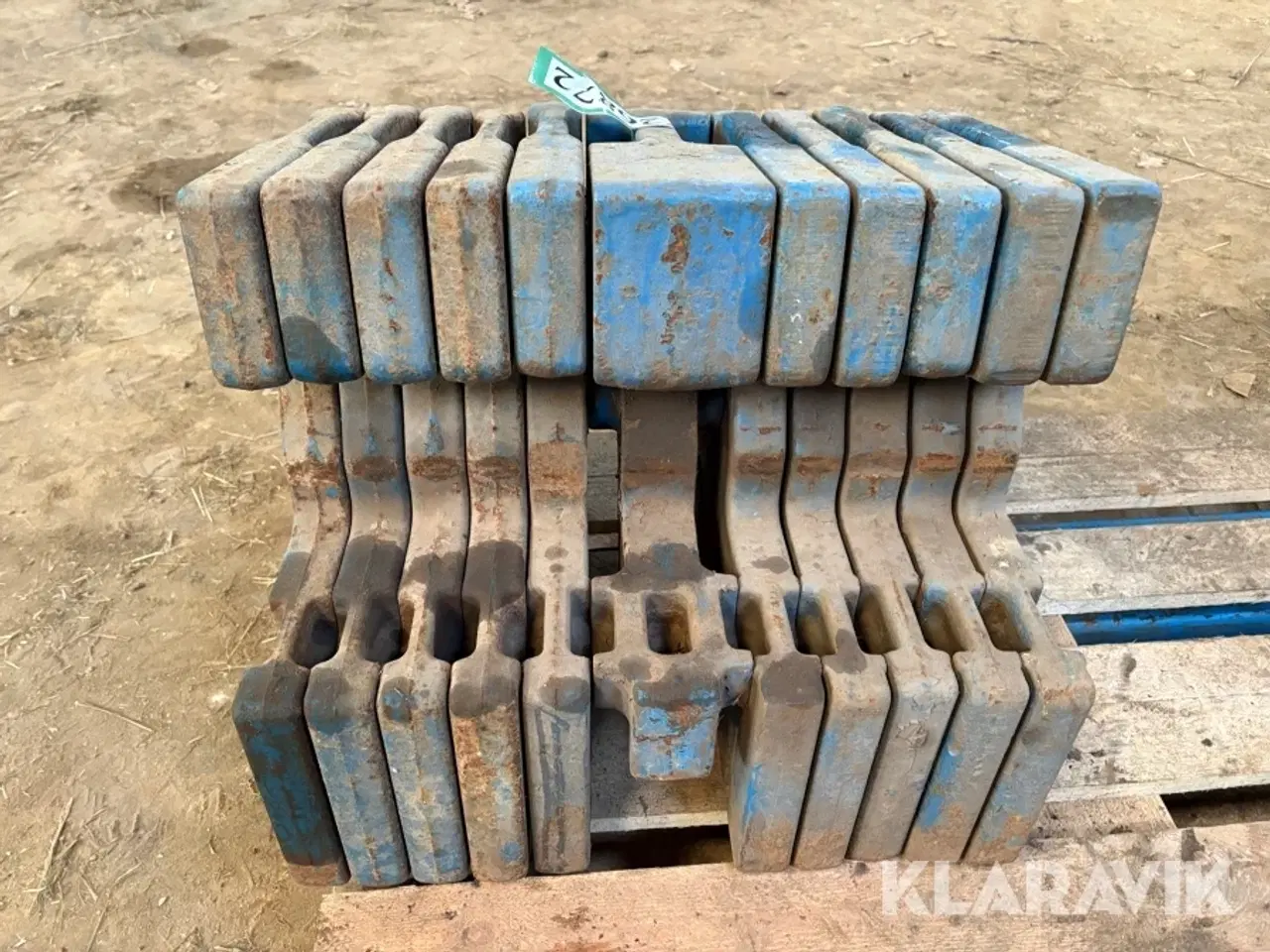 Billede 6 - Justerbar vægtklods - 600 kg i alt