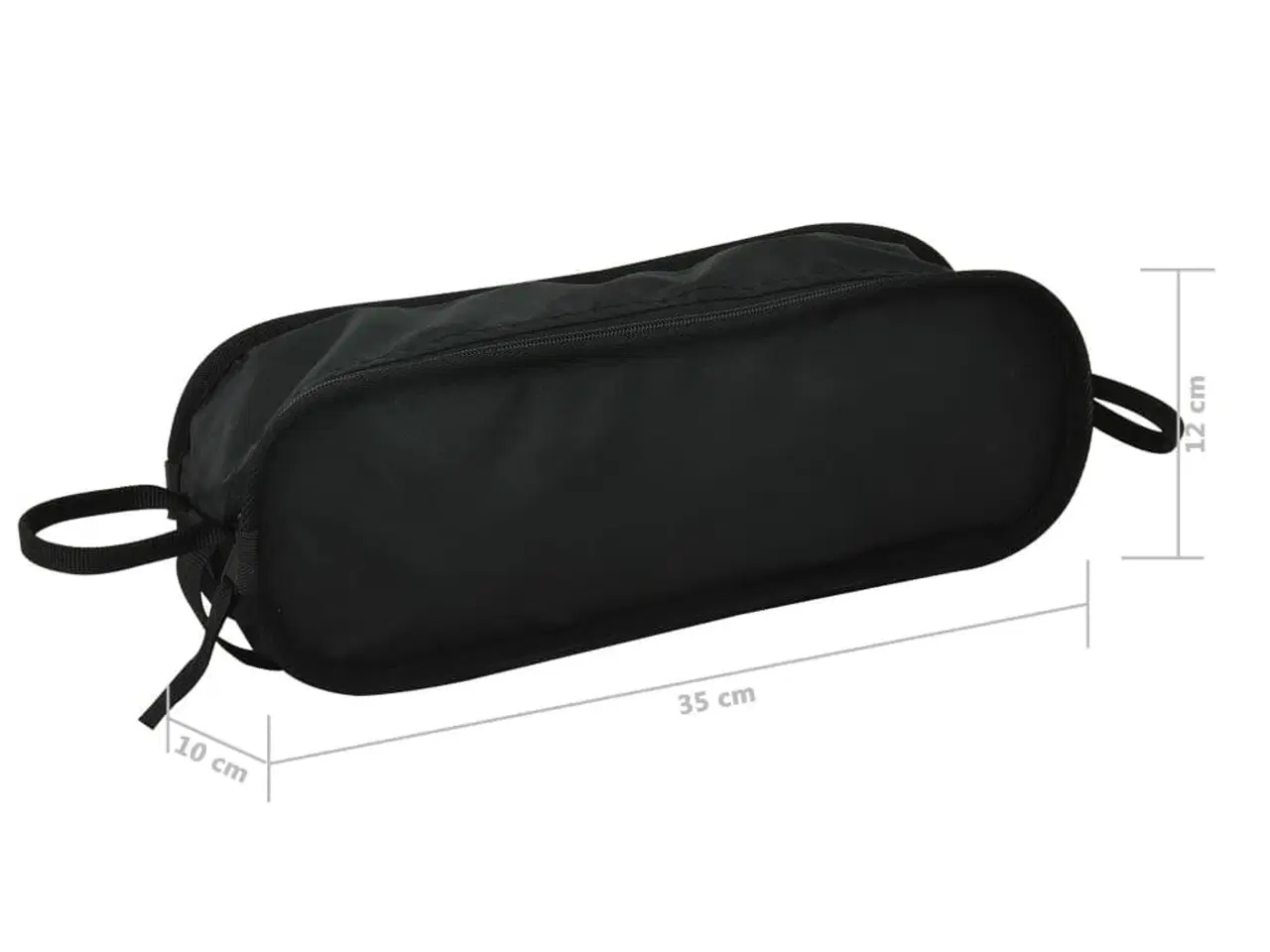 Billede 10 - Foldbare campingstole 2 stk. m. bæretaske 54x50x65 cm aluminium