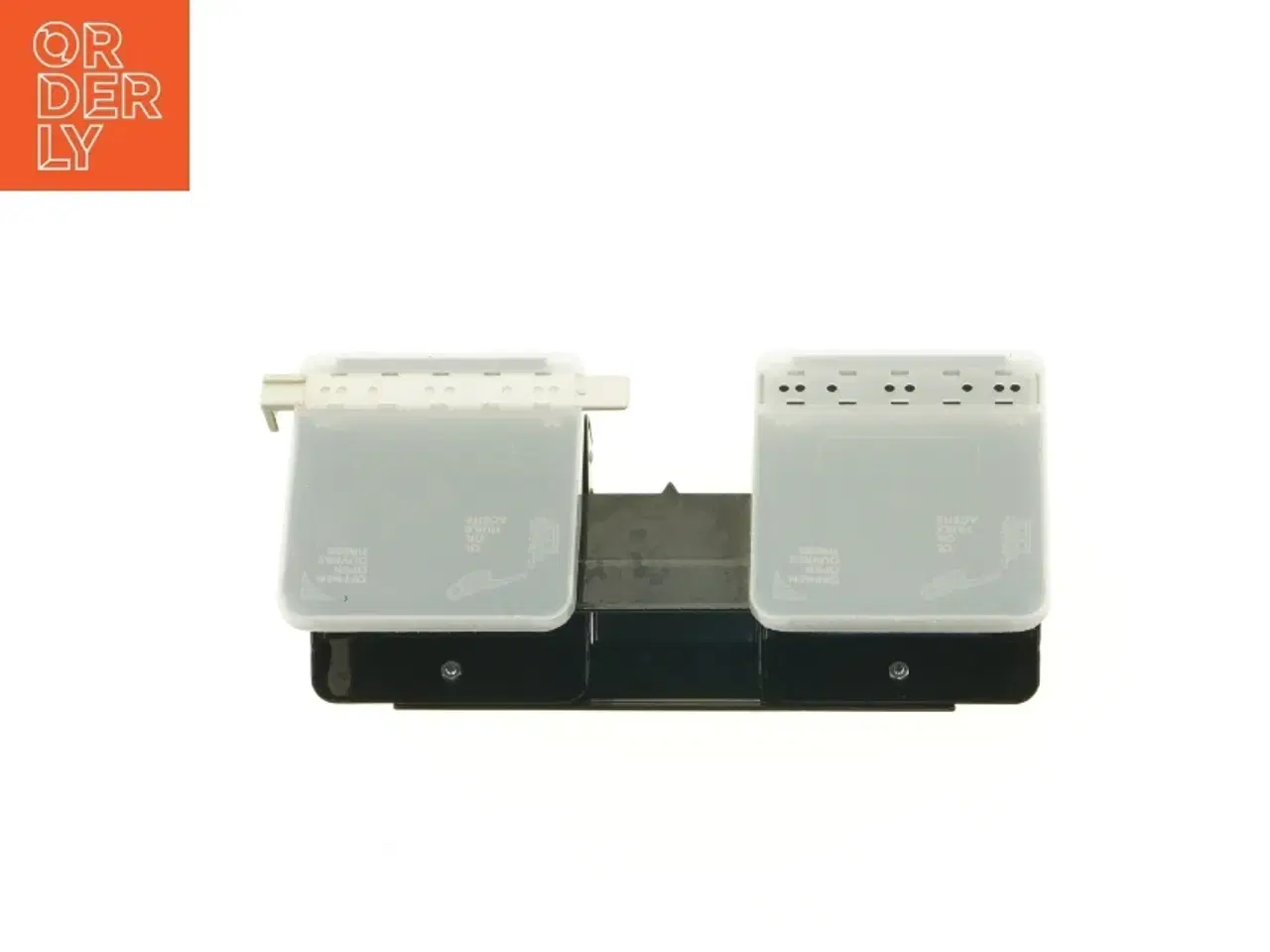 Billede 5 - Dobbelt hulmaskine fra Brause Brause (str. 27 x 10,5 x 8,5 cm)
