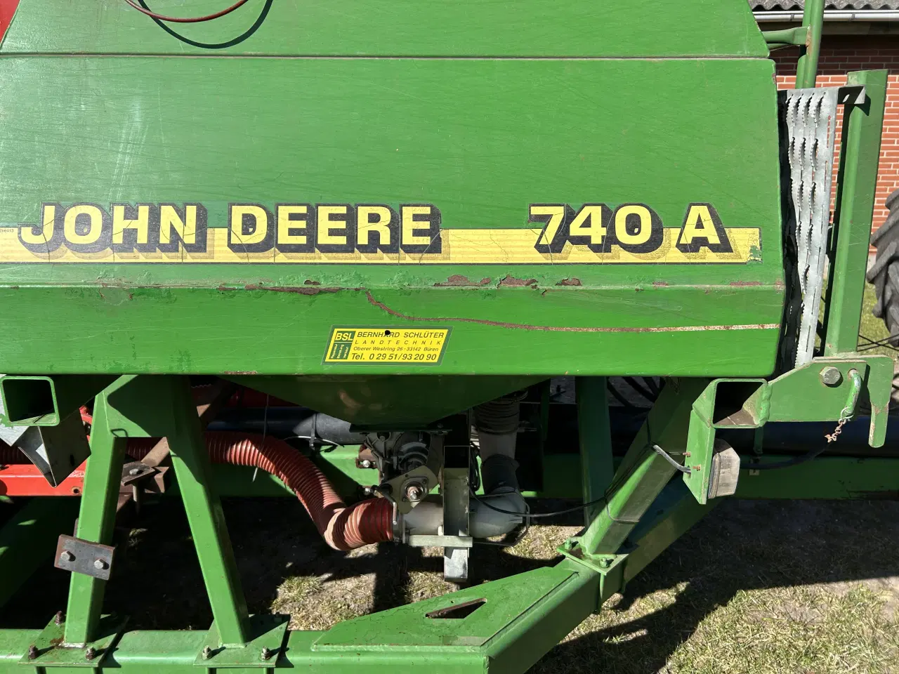 Billede 2 - John Deere 740A såmaskine 6 m