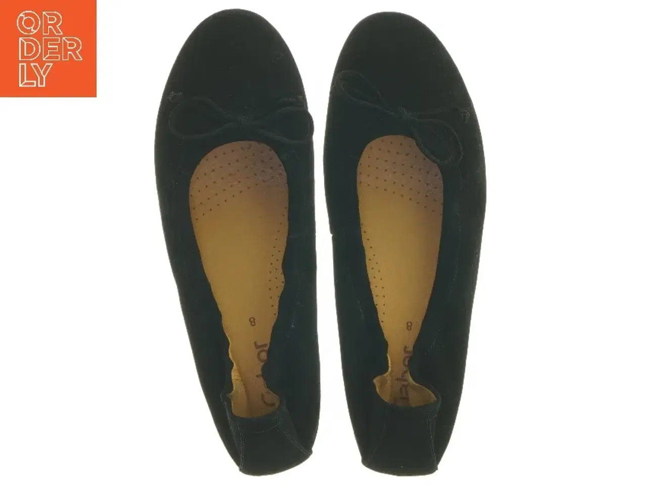 Billede 5 - Sort ballerina sko fra Gabor (str. længde 28,5 cm)