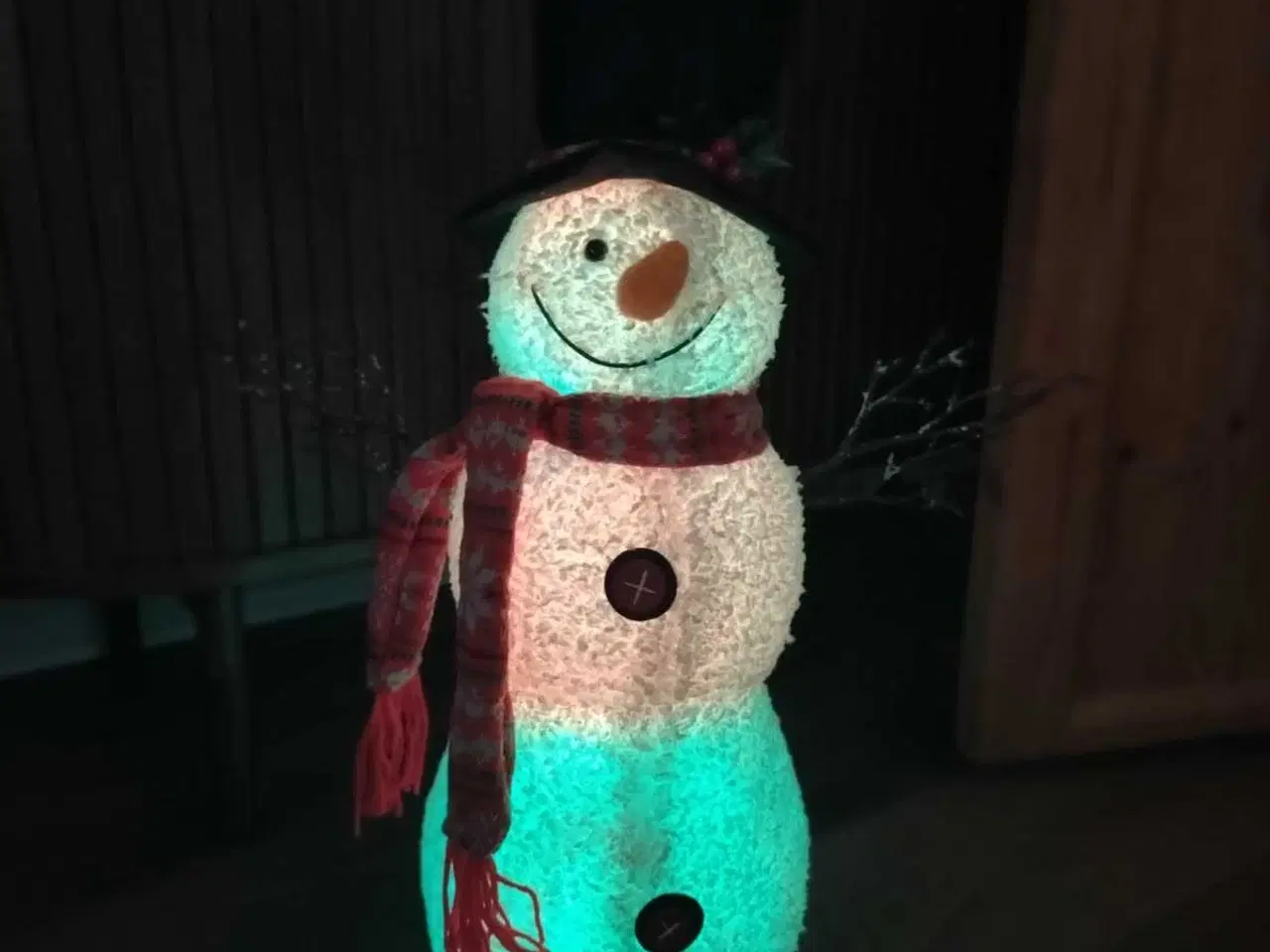 Billede 5 - Snemand med lys