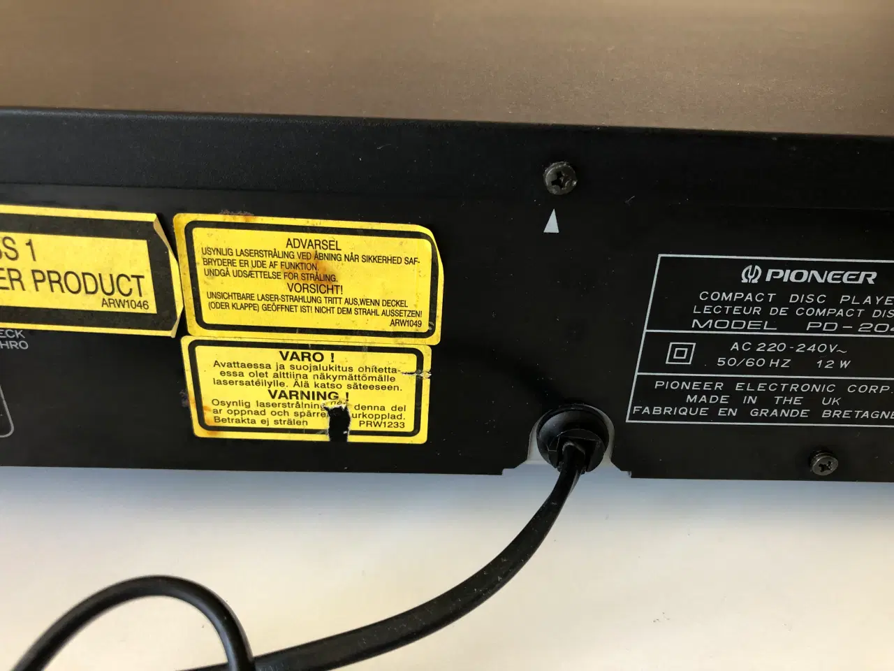 Billede 12 - Pioneer PD-204 CD-afspiller