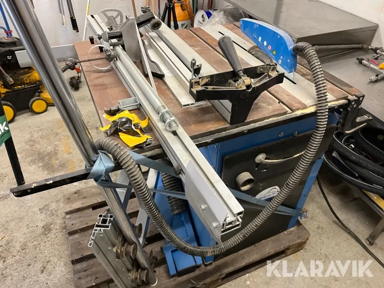 Billede 5 - Bordrundsav Ferax FCS-250P med spånsuger
