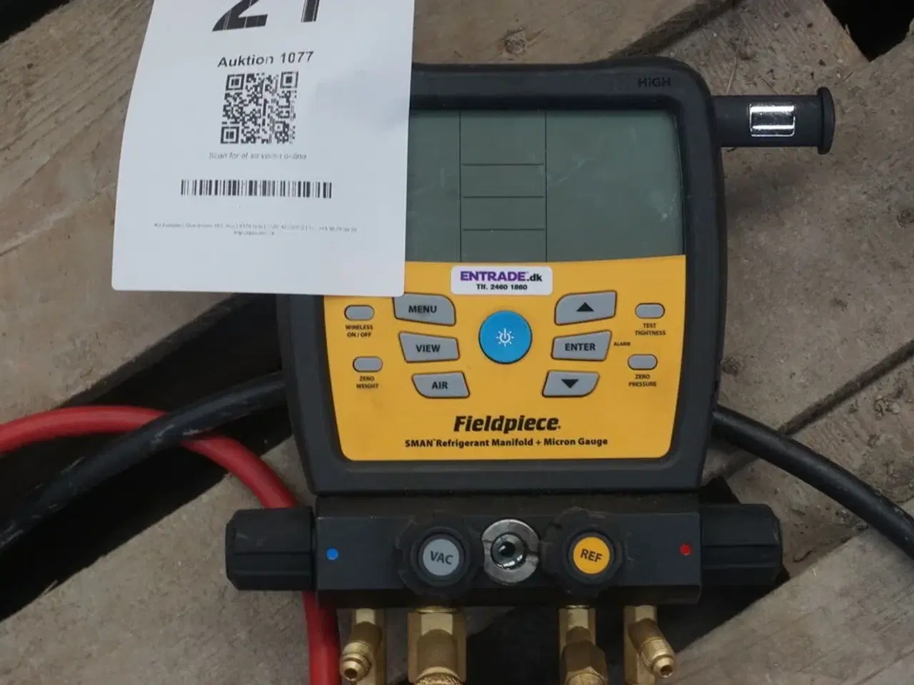 Billede 2 - Fieldpiece SM380V trådløs 3-ports SMAN