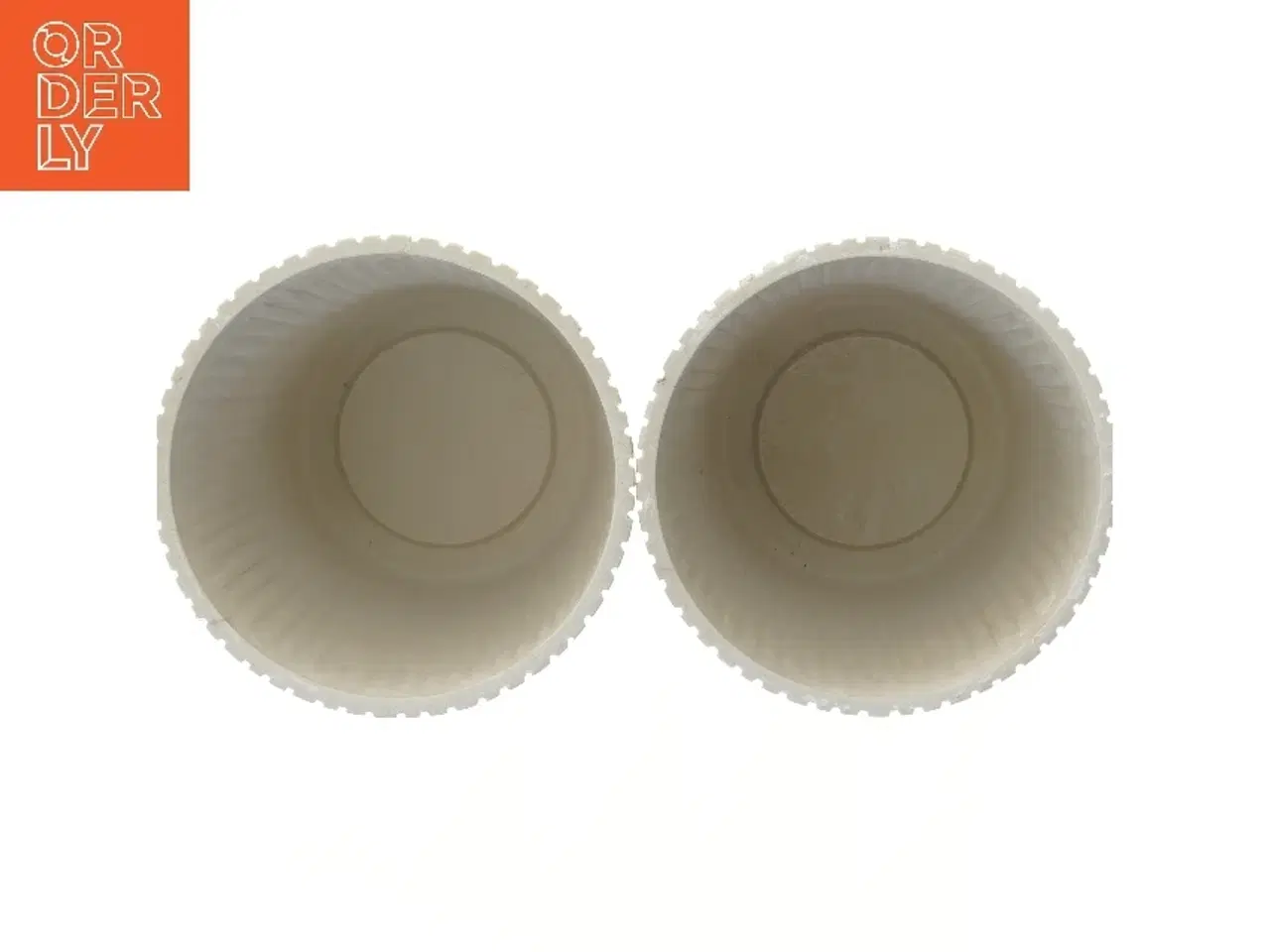 Billede 2 - Ribbet design blomsterpotter fra GreenShip (str. Ø 25 cm)