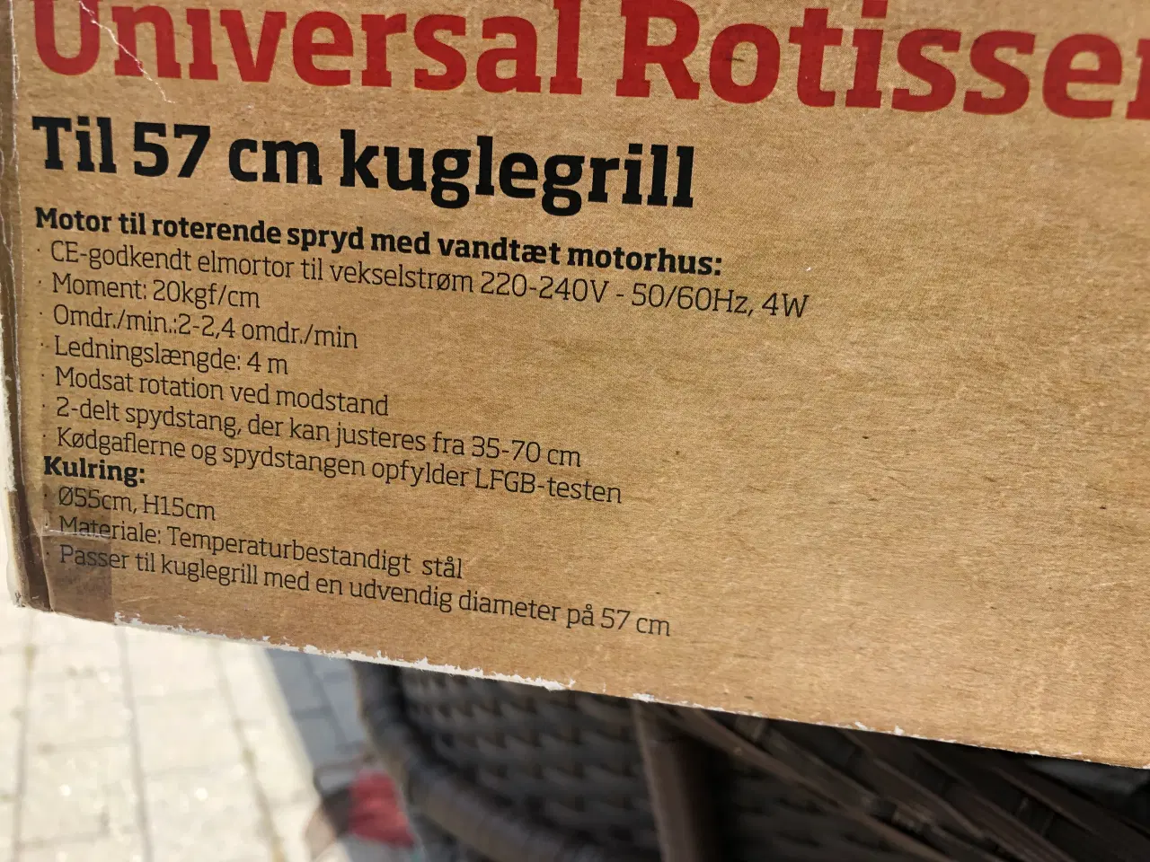 Billede 2 - Grill Rotisseri