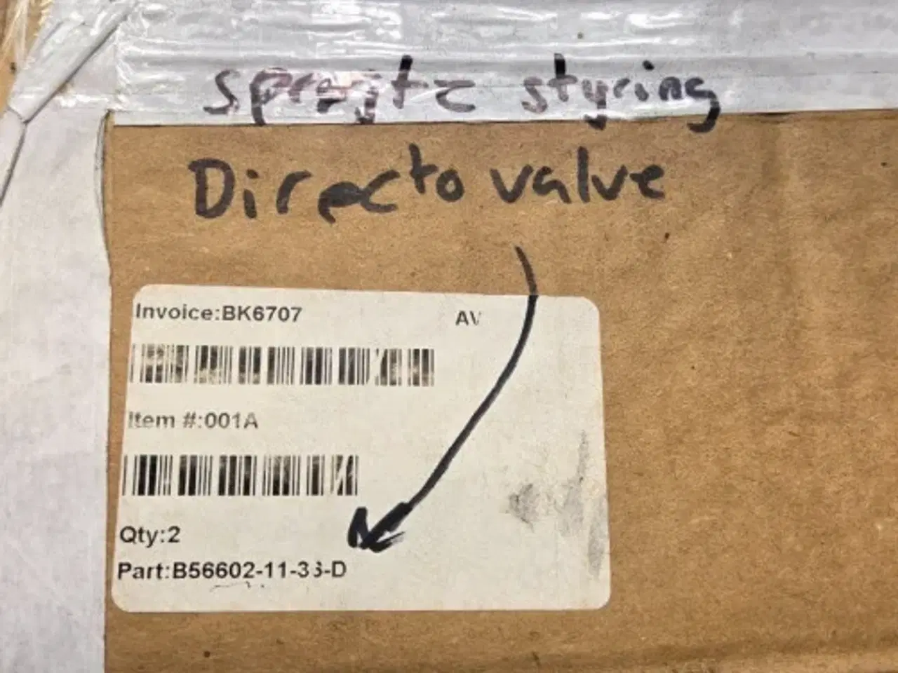 Billede 10 - Sprøjte Styring B56602-11-36-D