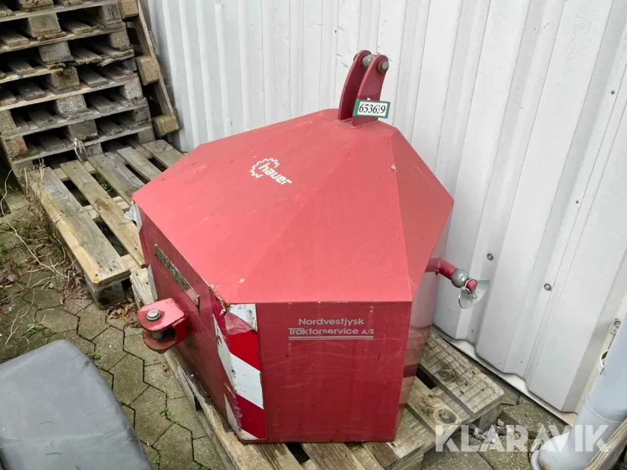 Billede 2 - Vægtklods Hauer Case IH