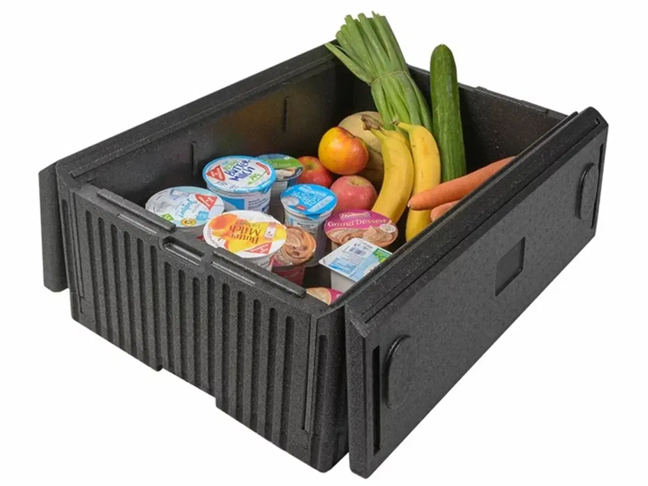 Billede 2 - Termoboks – Flatbox – 33 L – sort/grøn