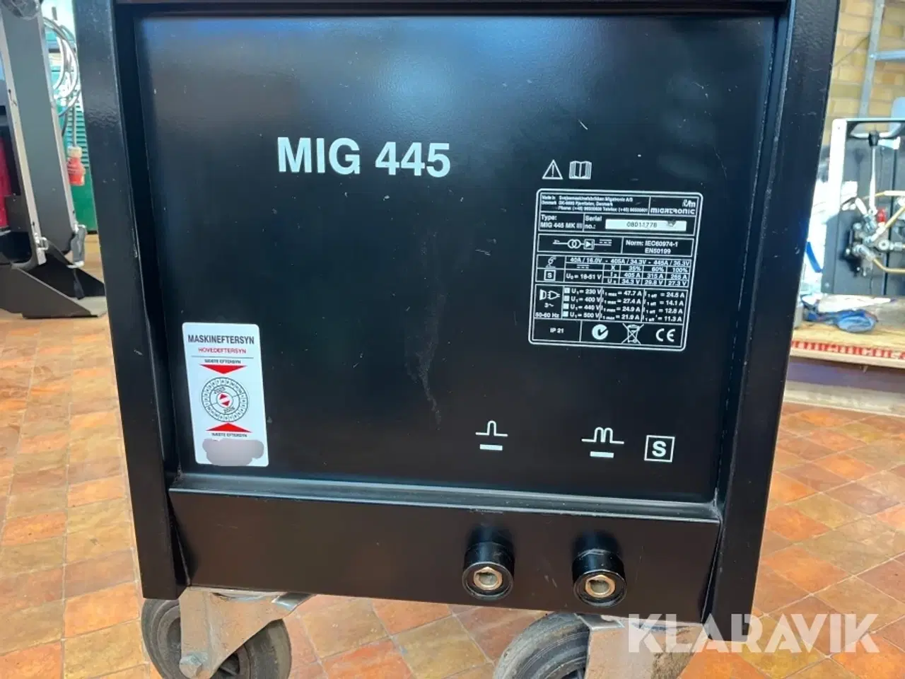 Billede 11 - MIG/MAG Svejsemaskine Migatronic MIG 445