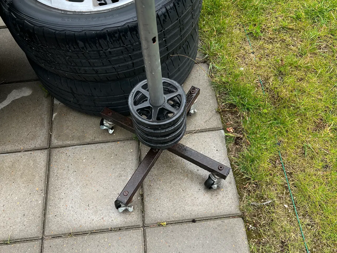 Billede 2 - Renault alu fælge m/sommerdæk 